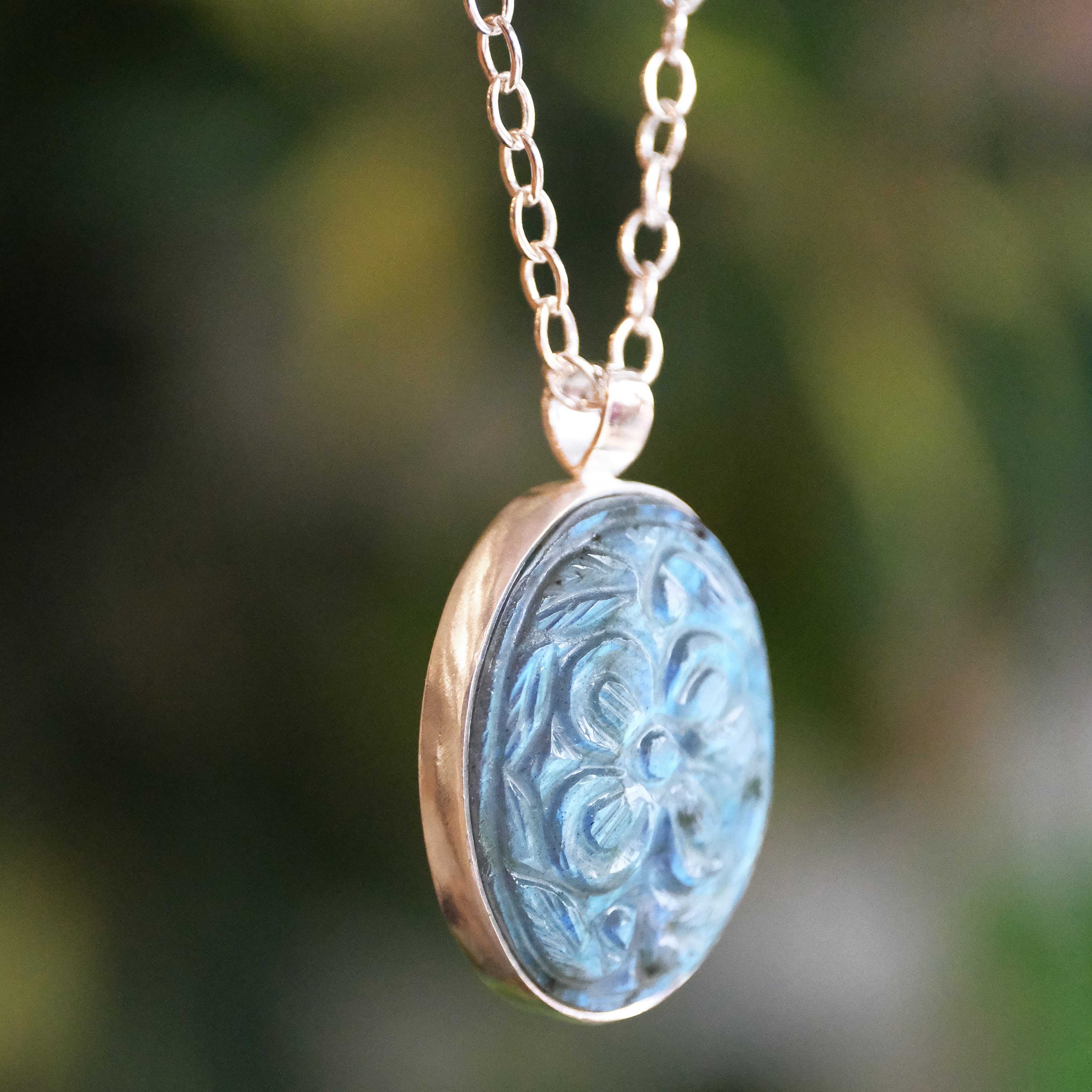 Labradorite Midnight Garden Necklace - One of a Kind