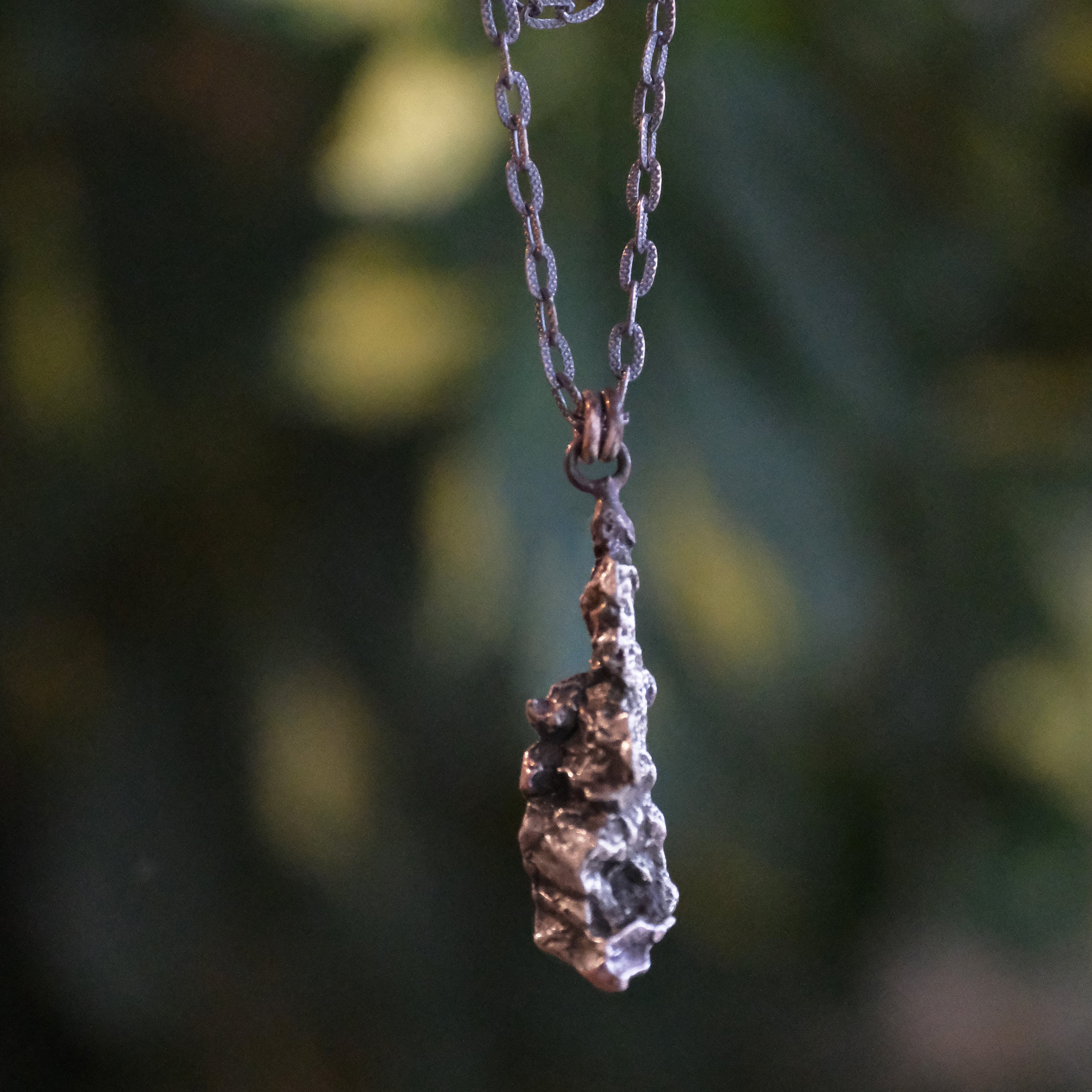 Campo de Cielo Meteorite Necklace - One of a Kind