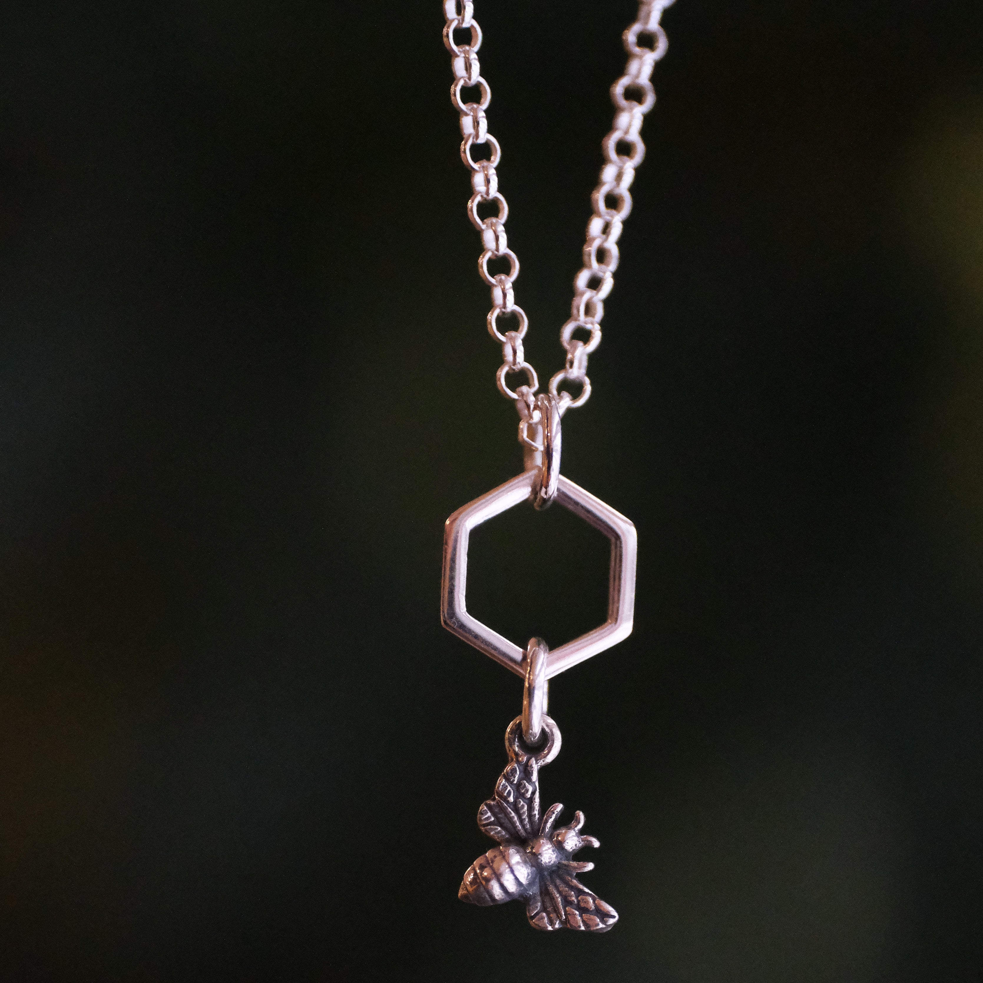 Make Honey Sterling Necklace