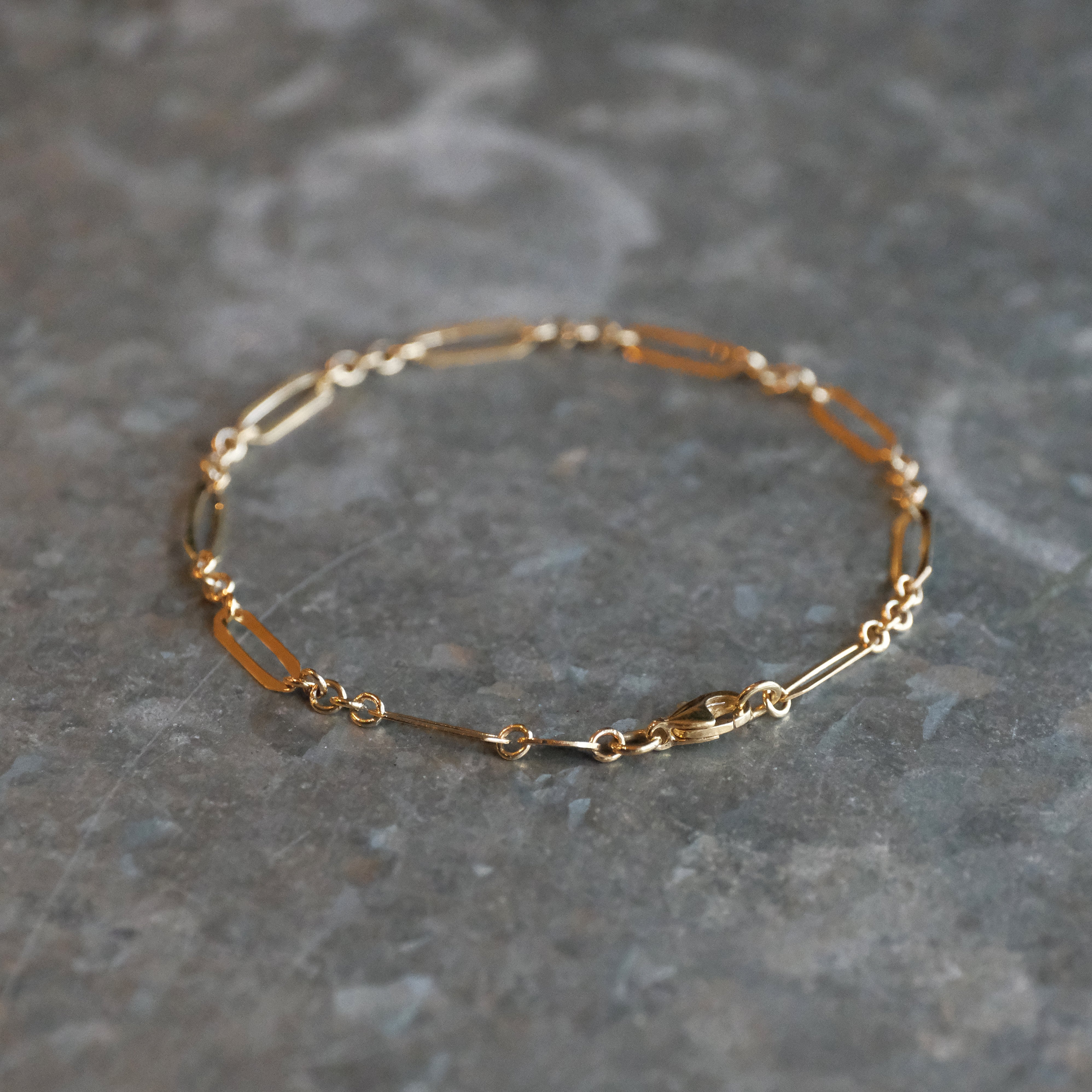 14k Tenor Chain Bracelet