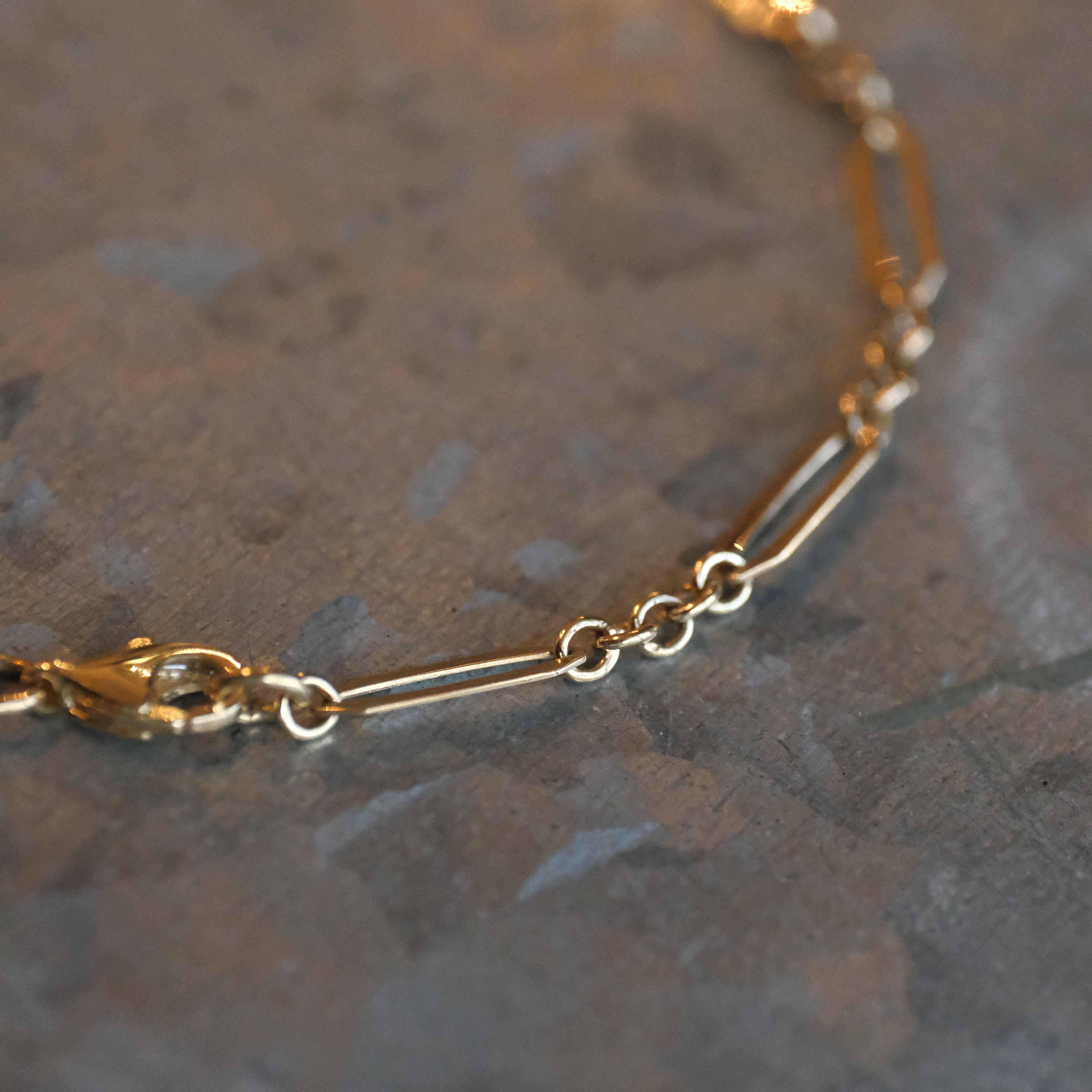 14k Tenor Chain Bracelet