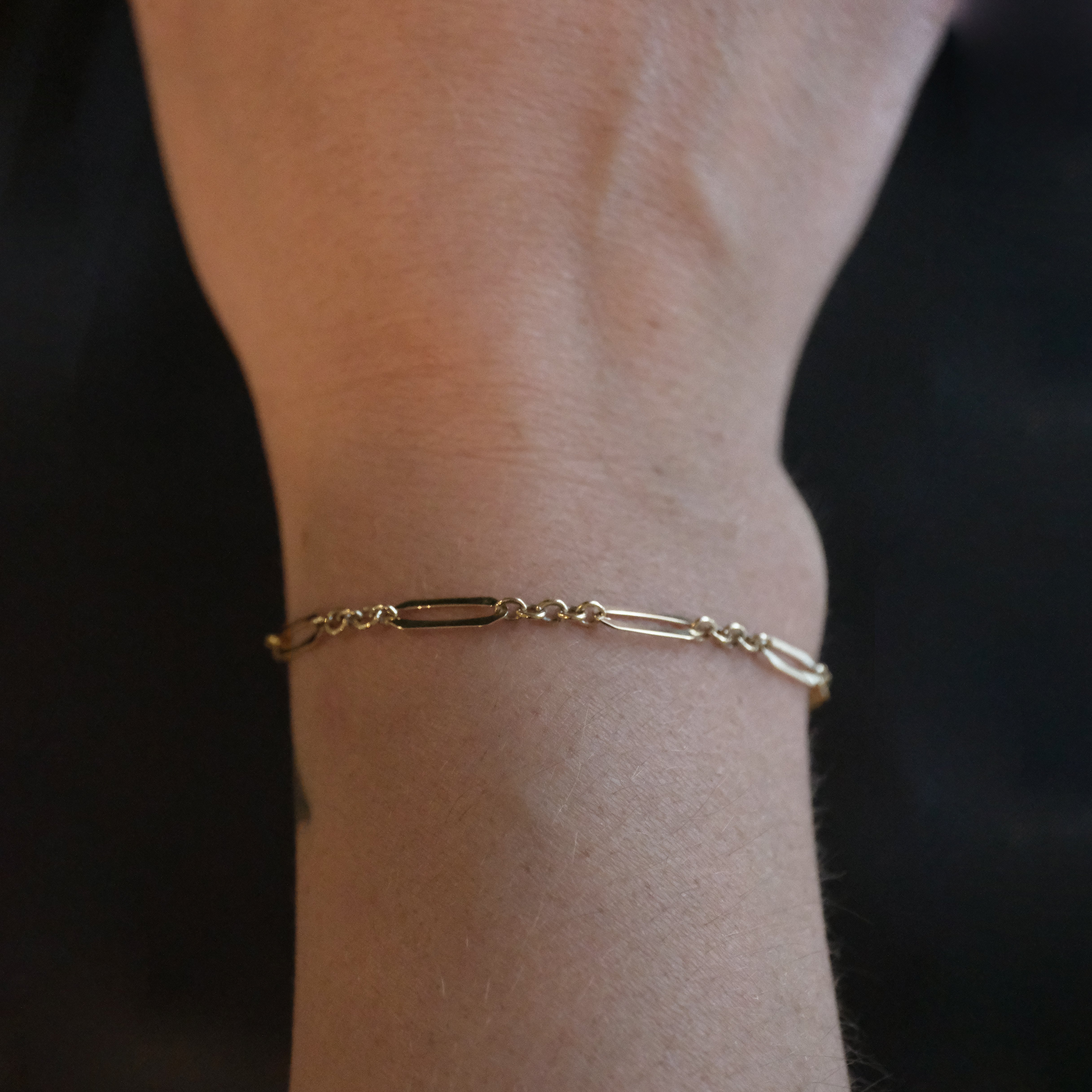 14k Tenor Chain Bracelet