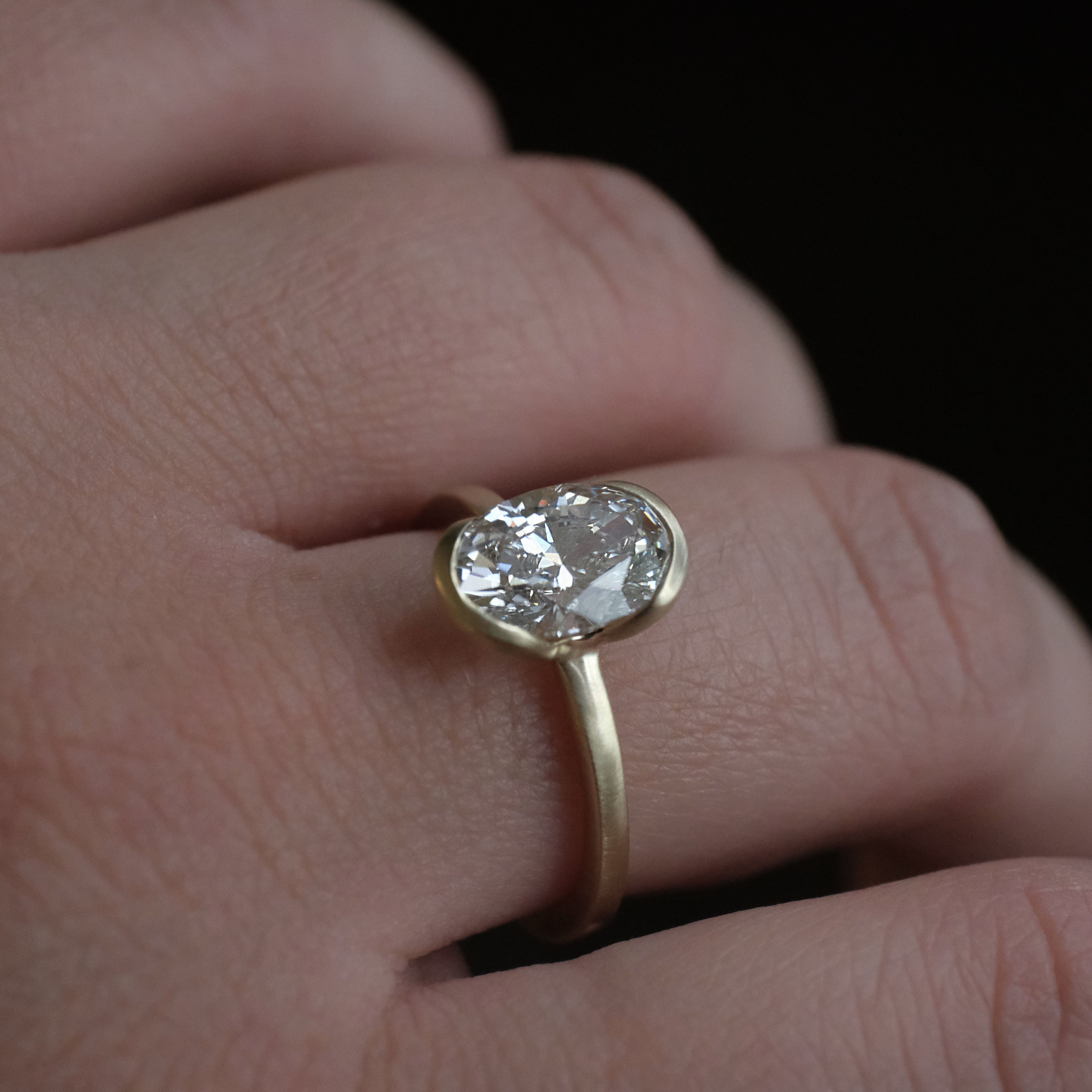 14k + Lab Diamond Sybara Ring