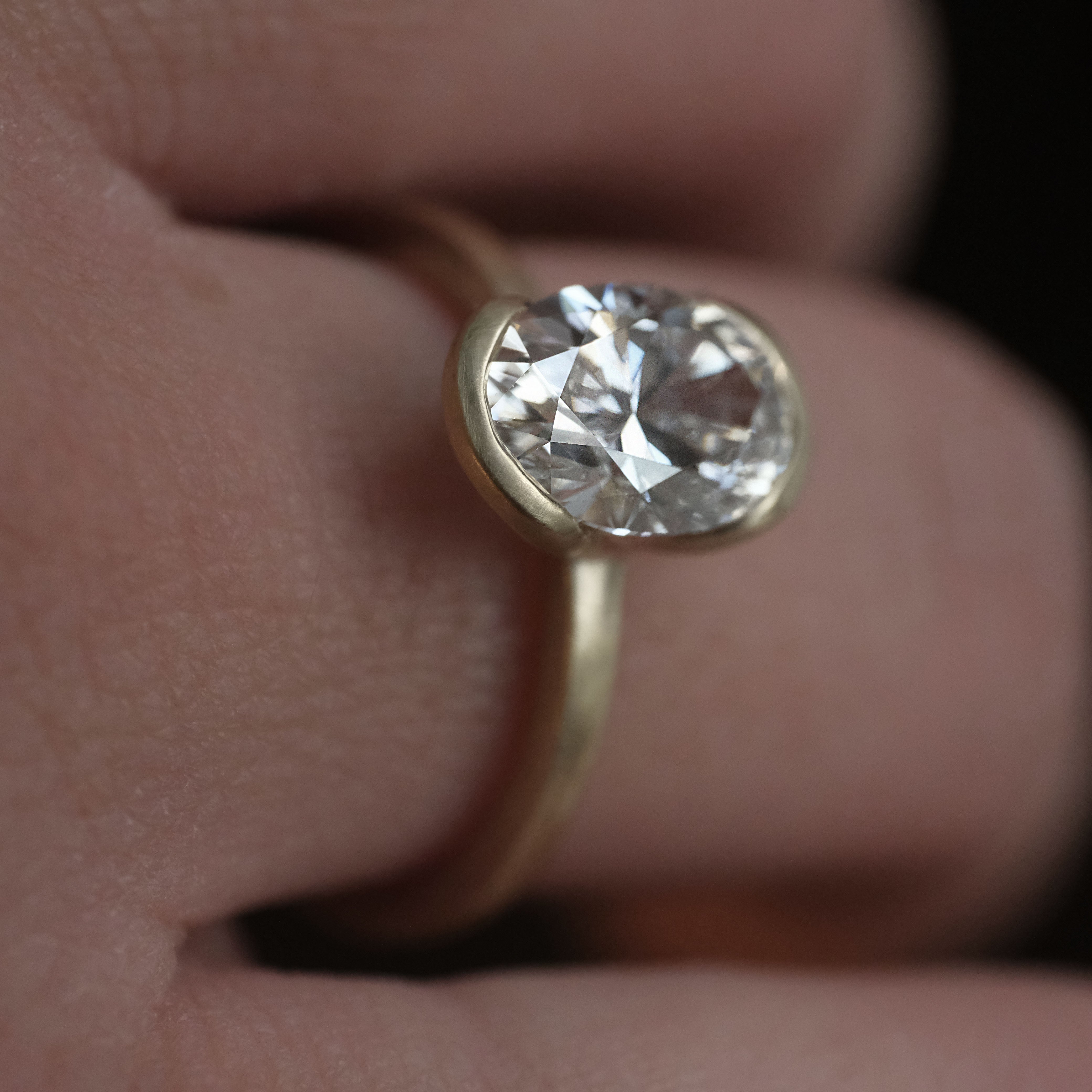 14k + Lab Diamond Sybara Ring