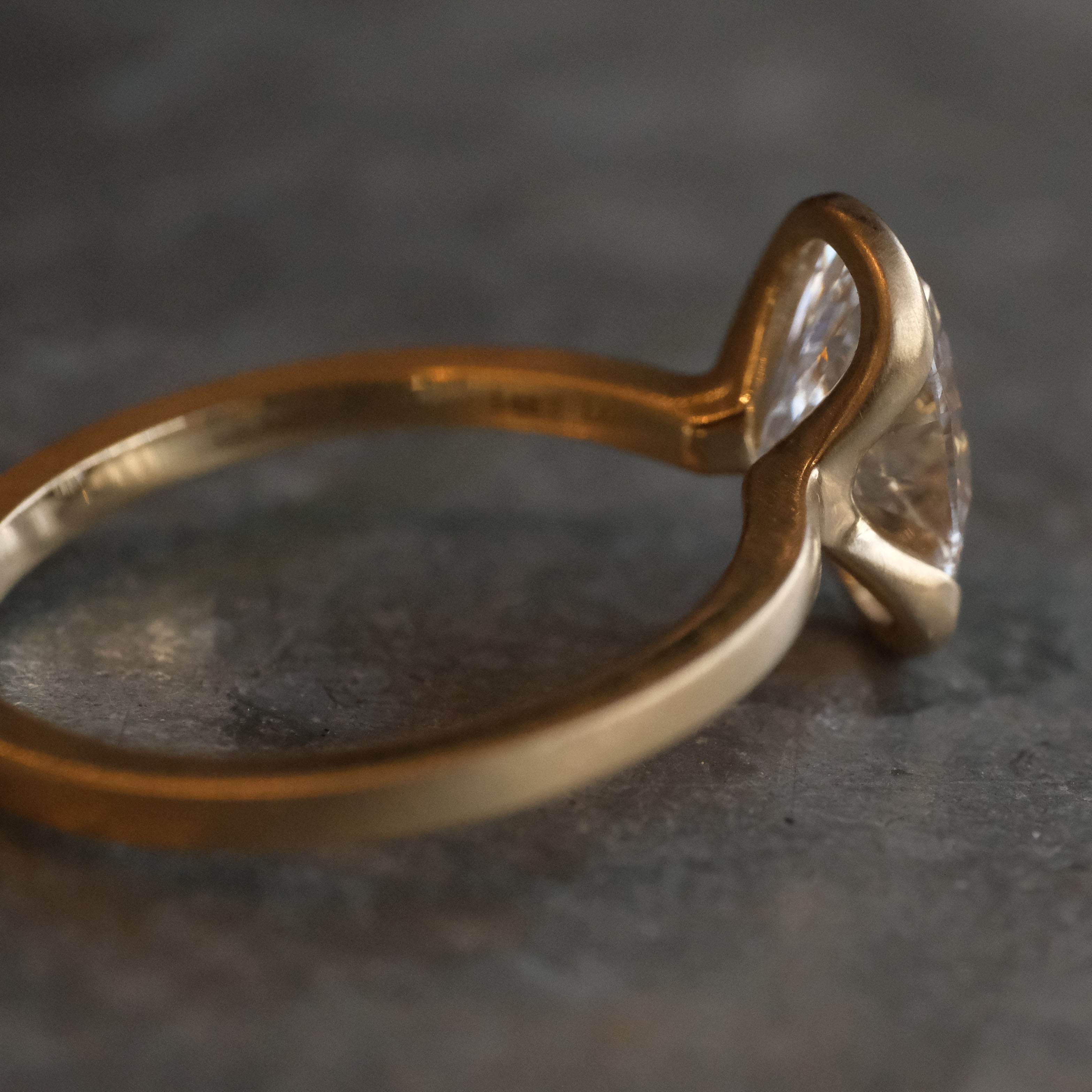 14k + Lab Diamond Sybara Ring