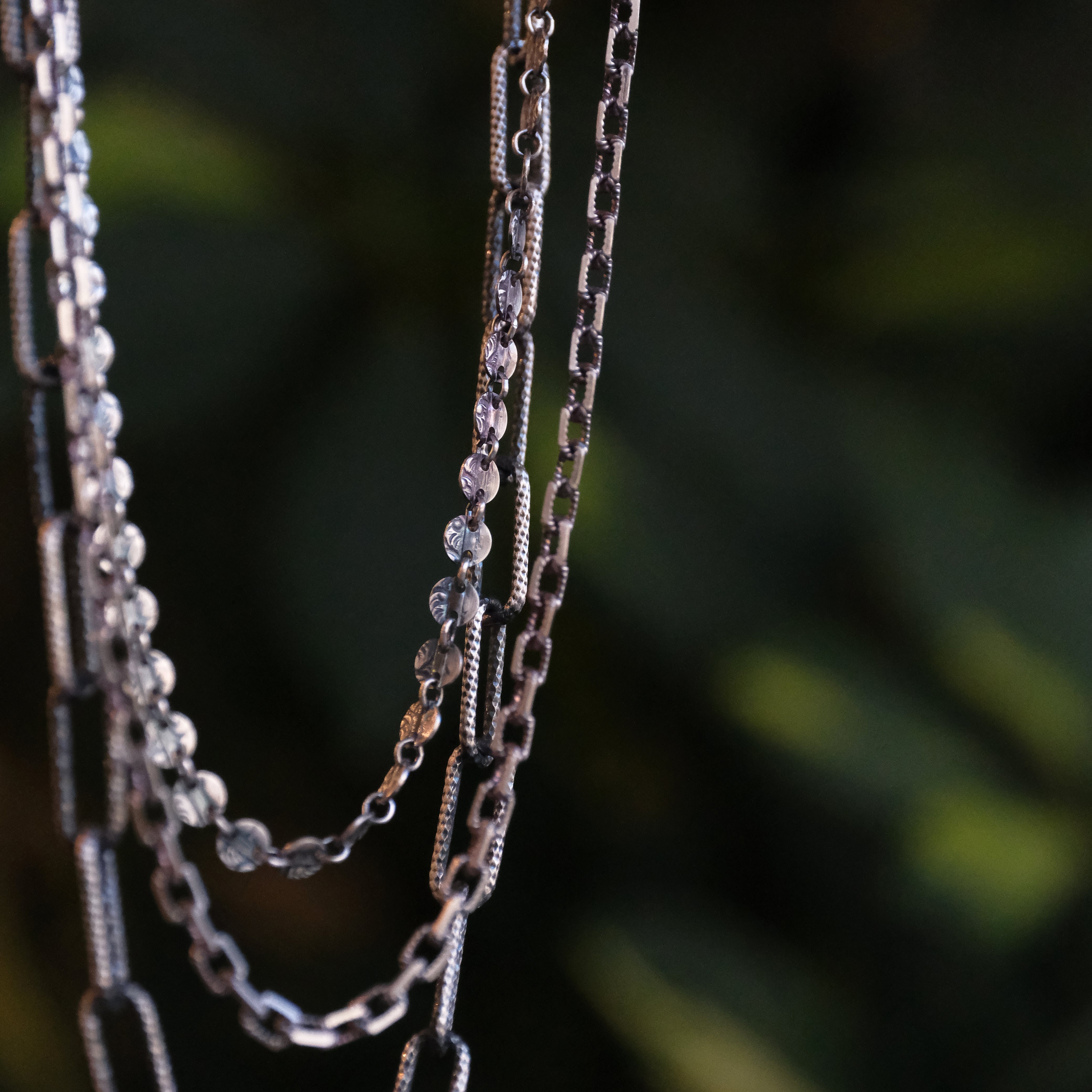 Sterling Atacama Chain Necklace