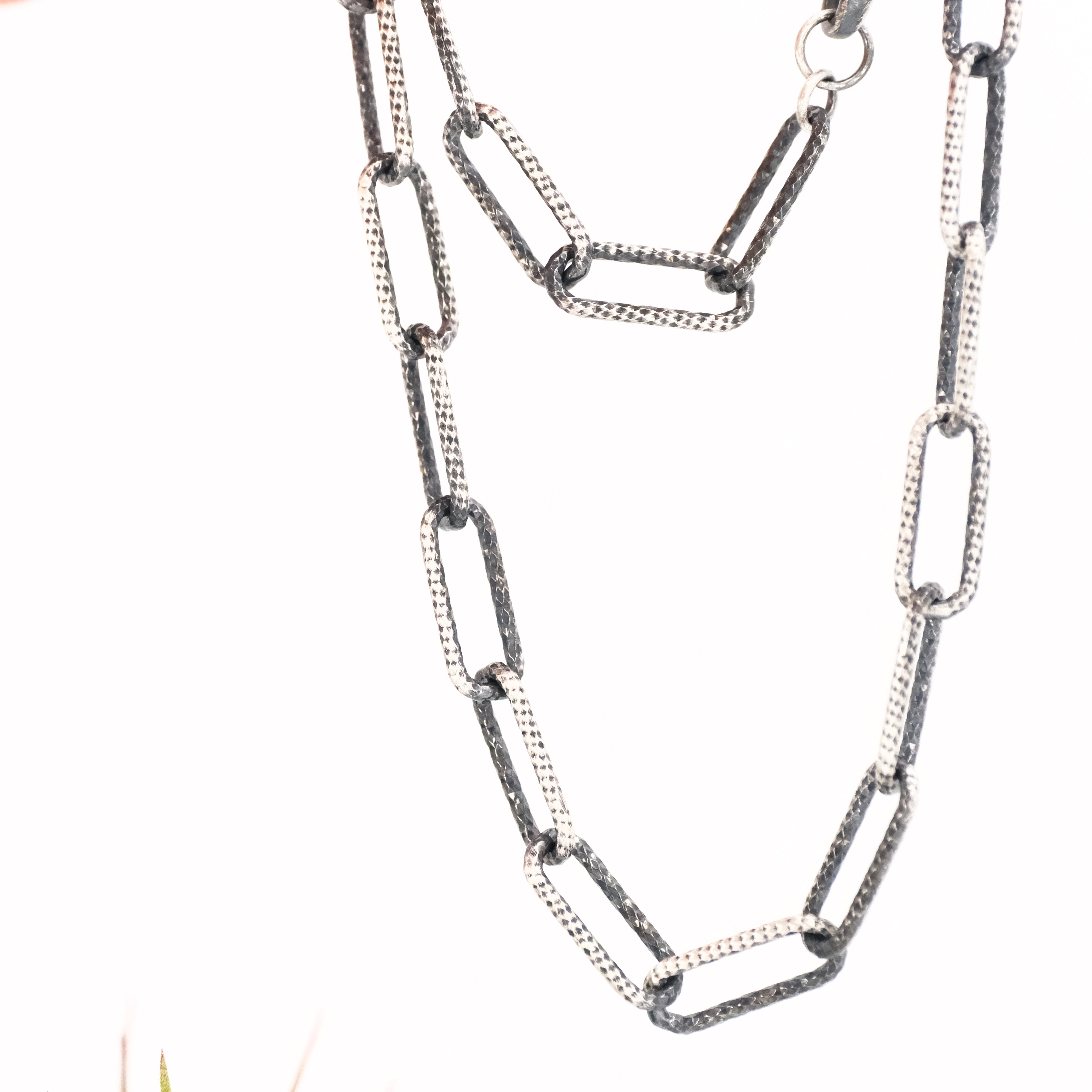 Sterling Atacama Chain Necklace