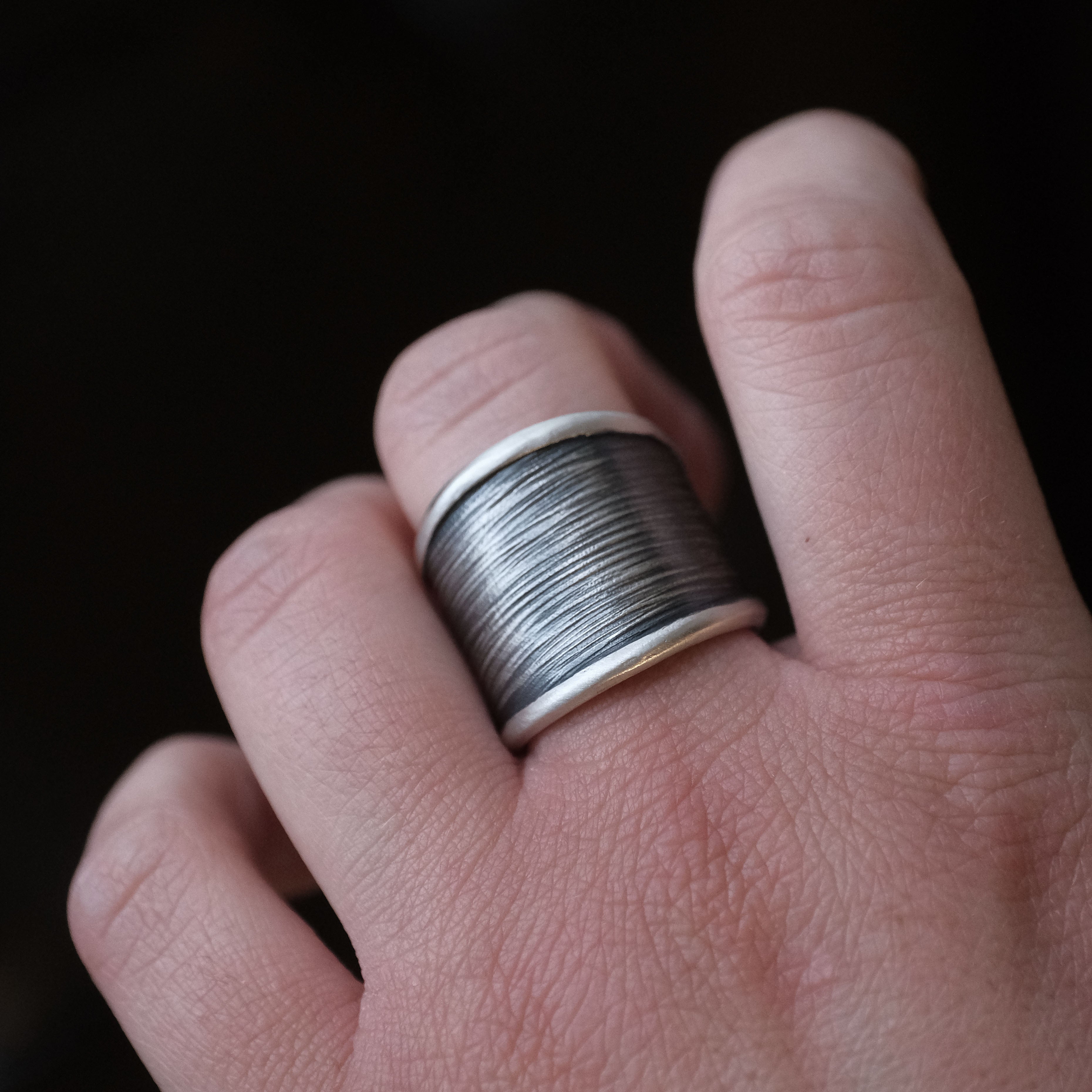 Winslow Sterling Wrap Ring (Adjustable)