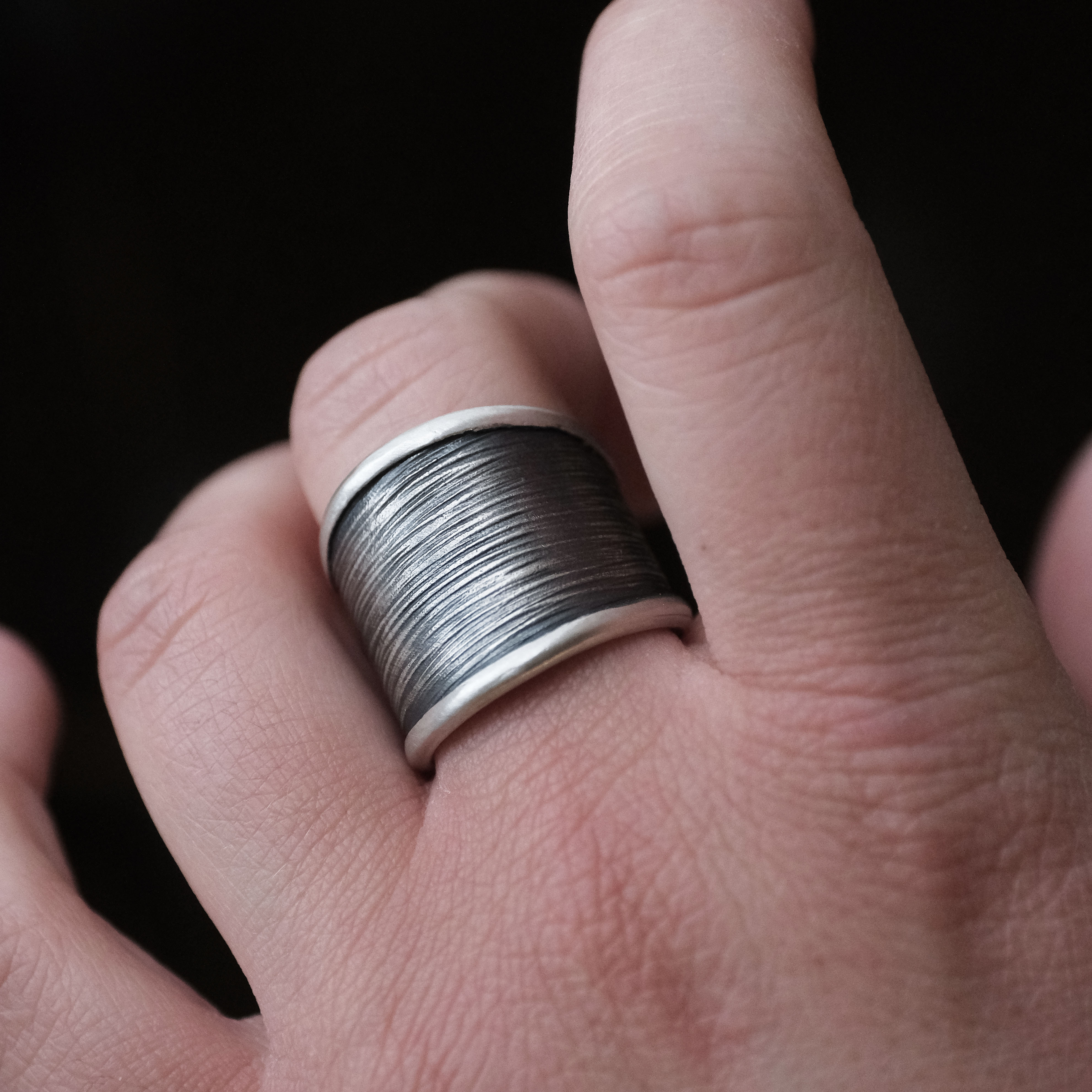 Winslow Sterling Wrap Ring (Adjustable)