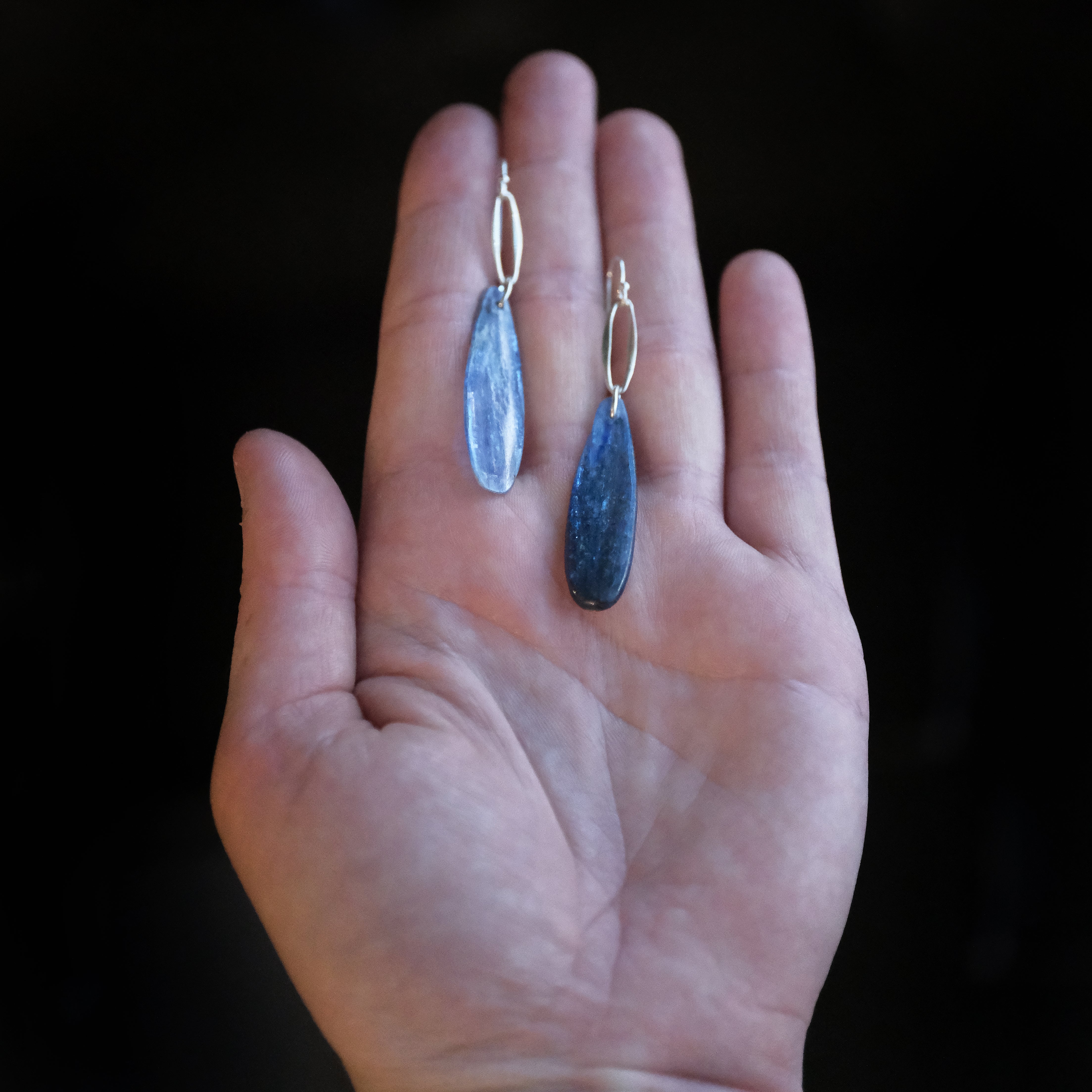 Kyia Kyanite + Sterling Earrings - One of a Kind