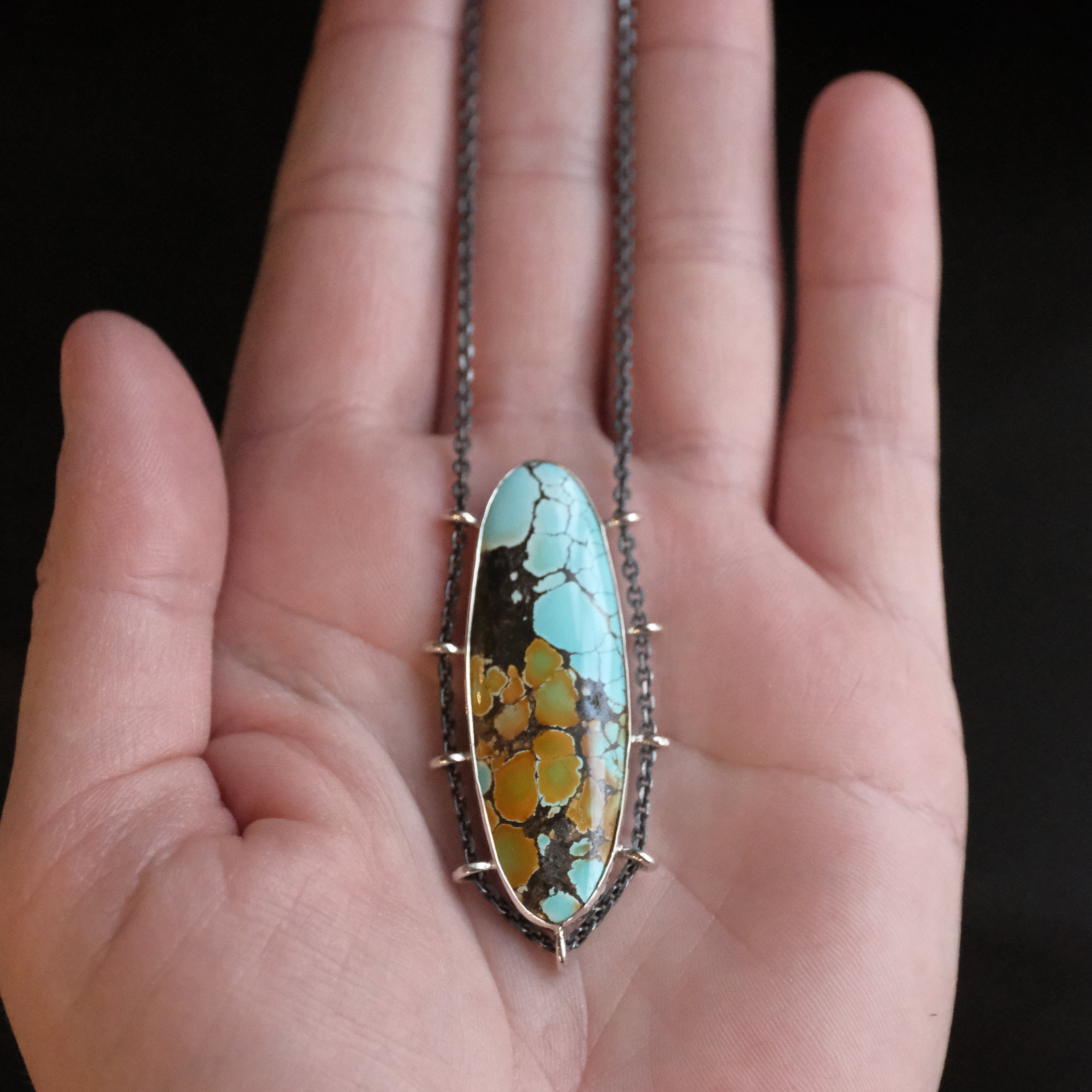 Turquoise Path Necklace - One of a Kind