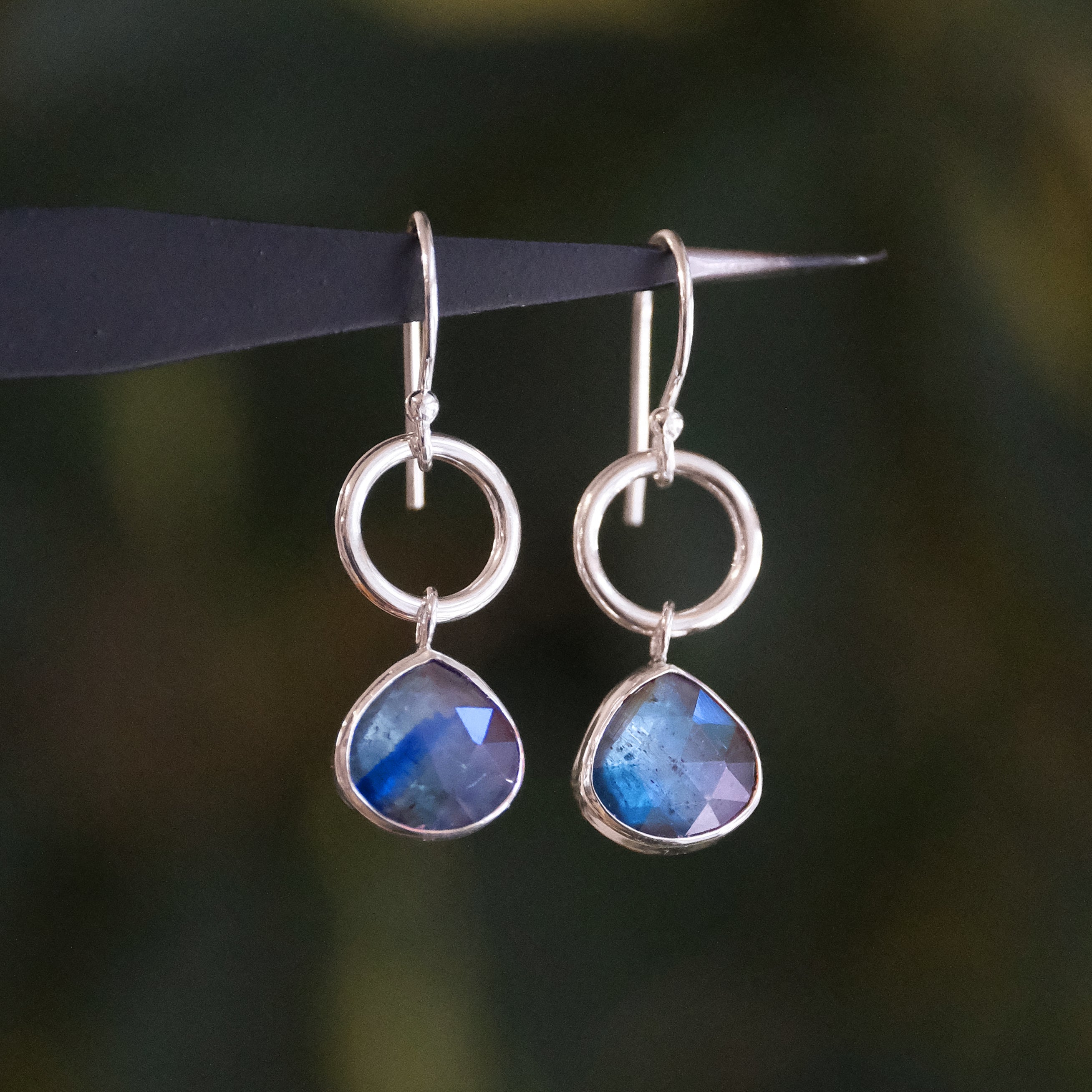 Kyanite + Sterling Oracle Earrings - One of a Kind