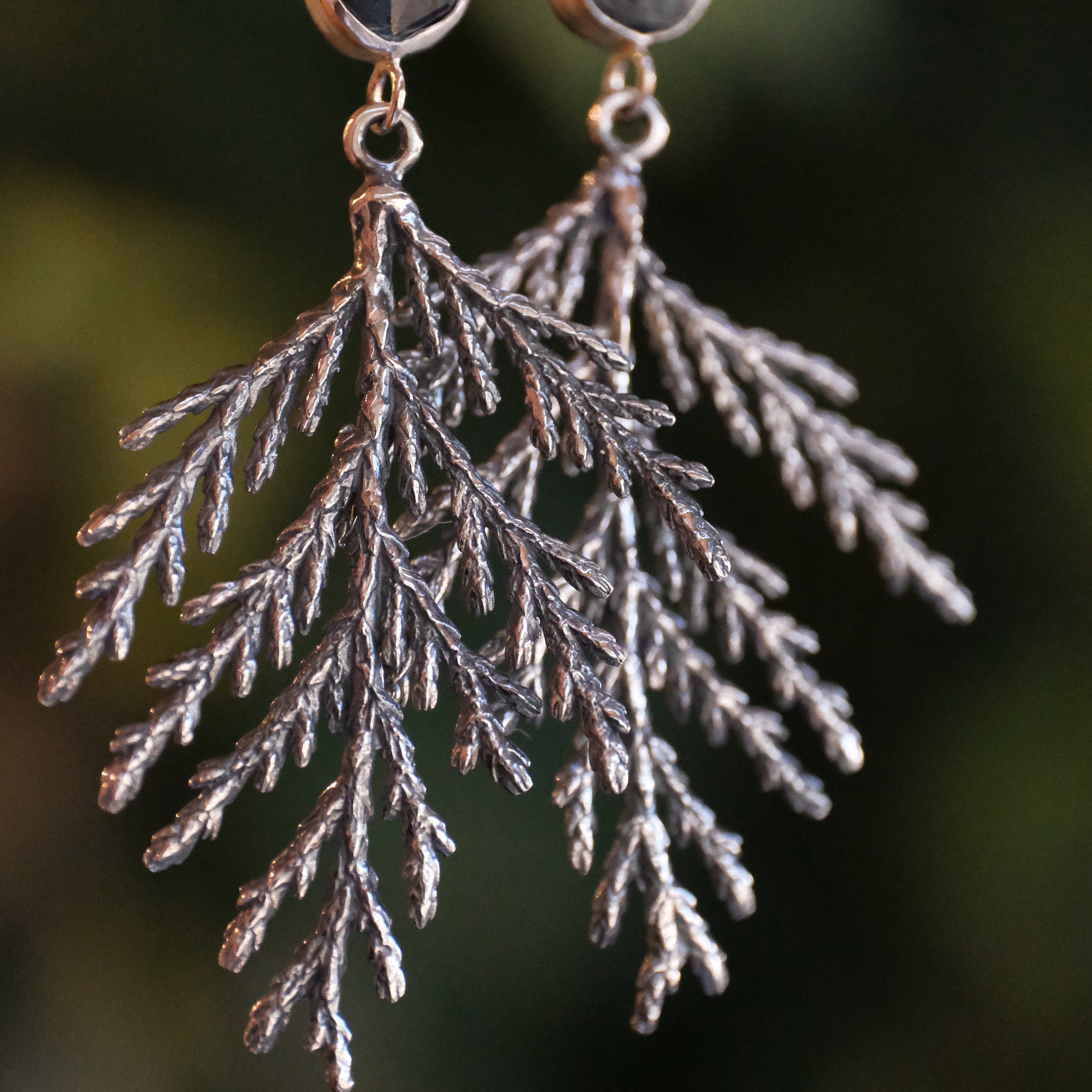 Cedar Sky Kyanite Earrings - One of a Kind