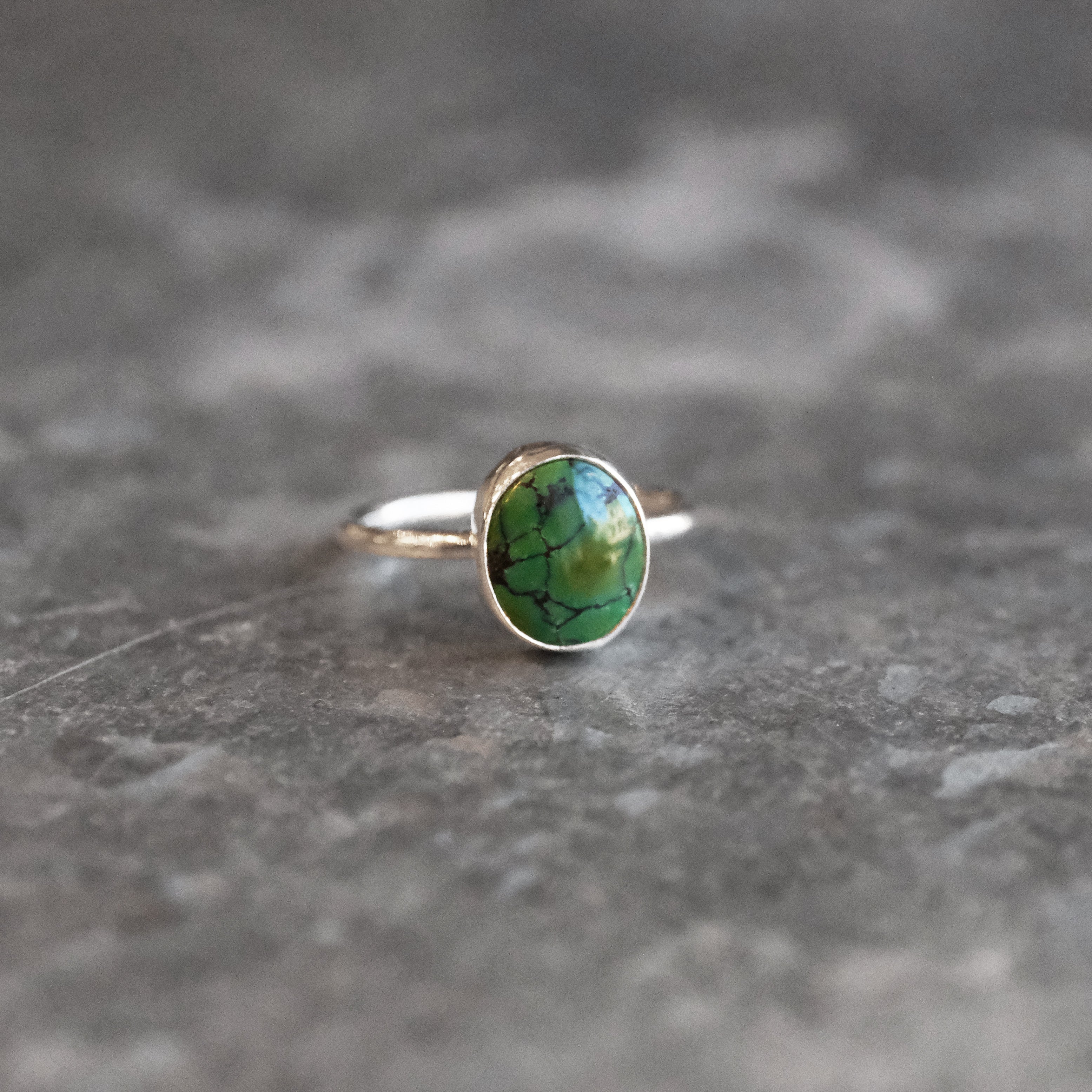 Turquoise Chiquito Ring (Size 6) - One of a Kind
