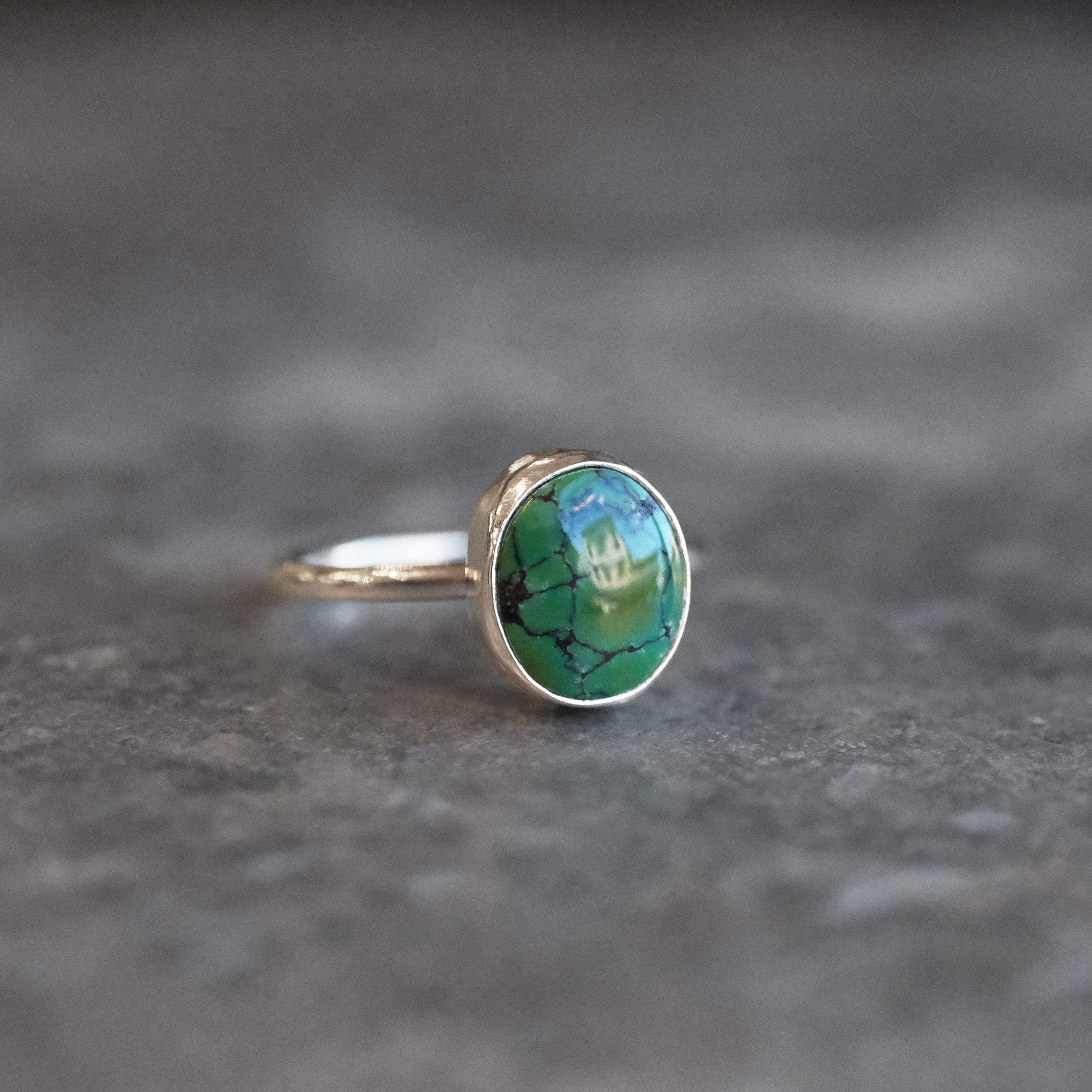 Turquoise Chiquito Ring (Size 6) - One of a Kind
