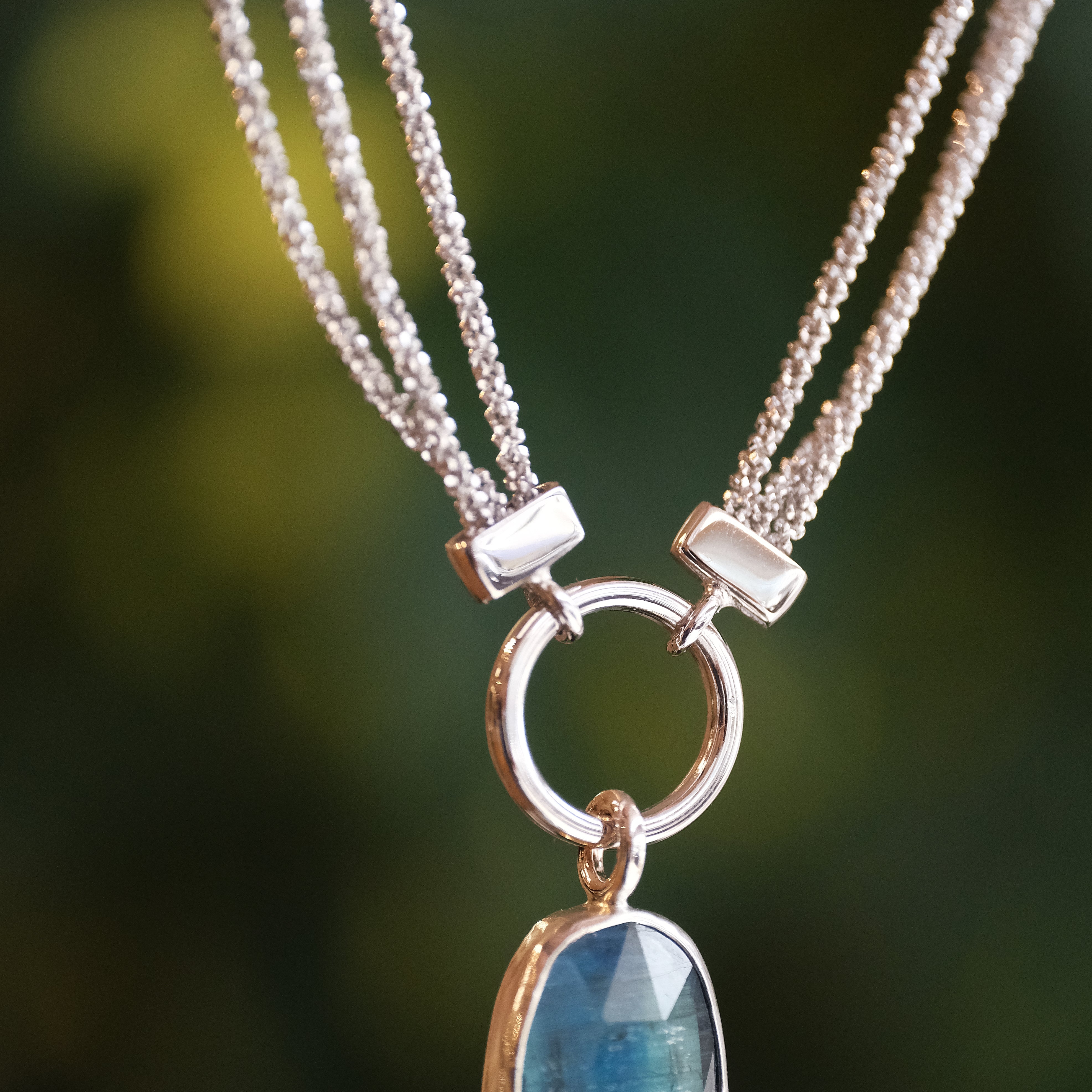 Blue Kyanite Malta Necklace - One of a Kind