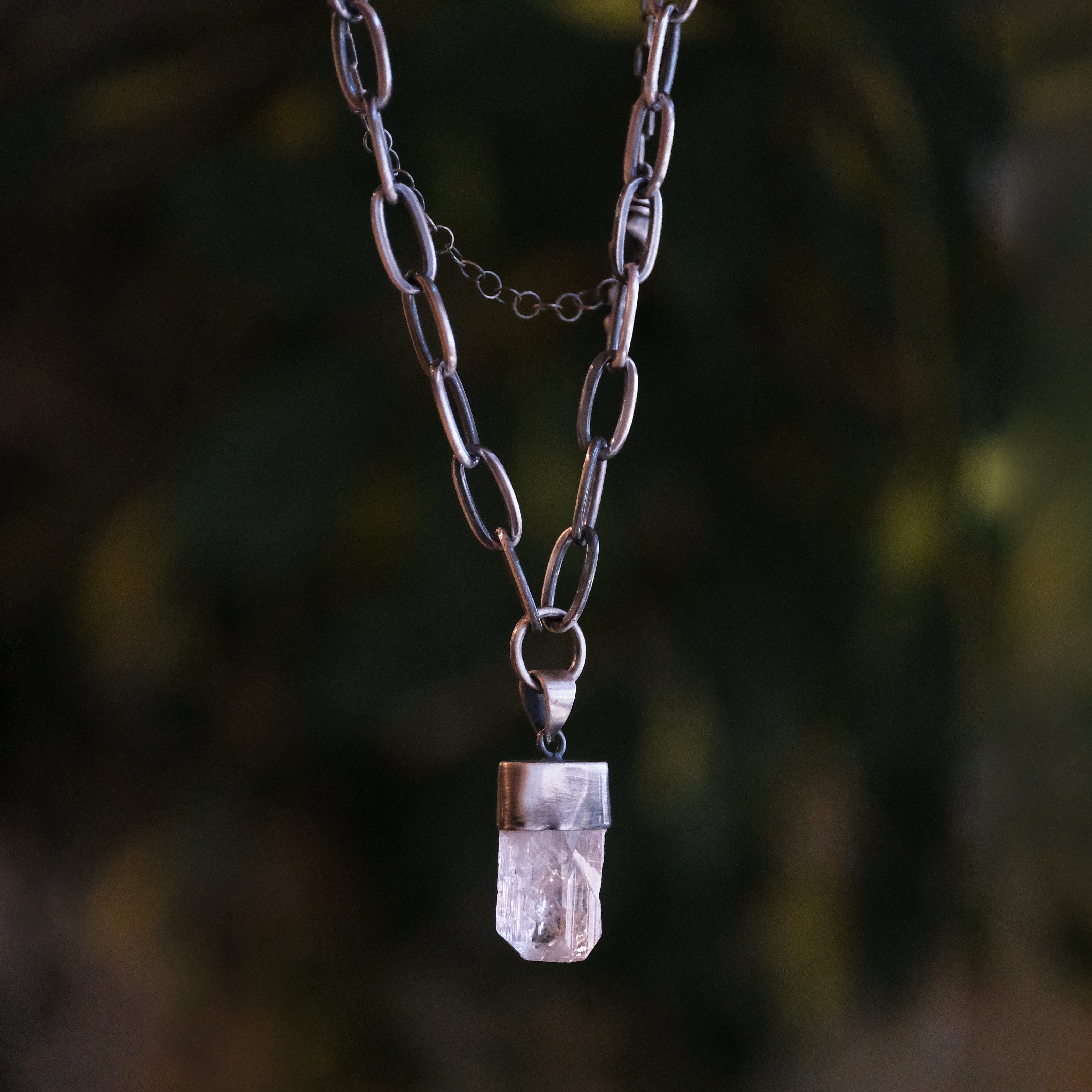 Sterling + Crystal Mystic Necklace - One of a Kind