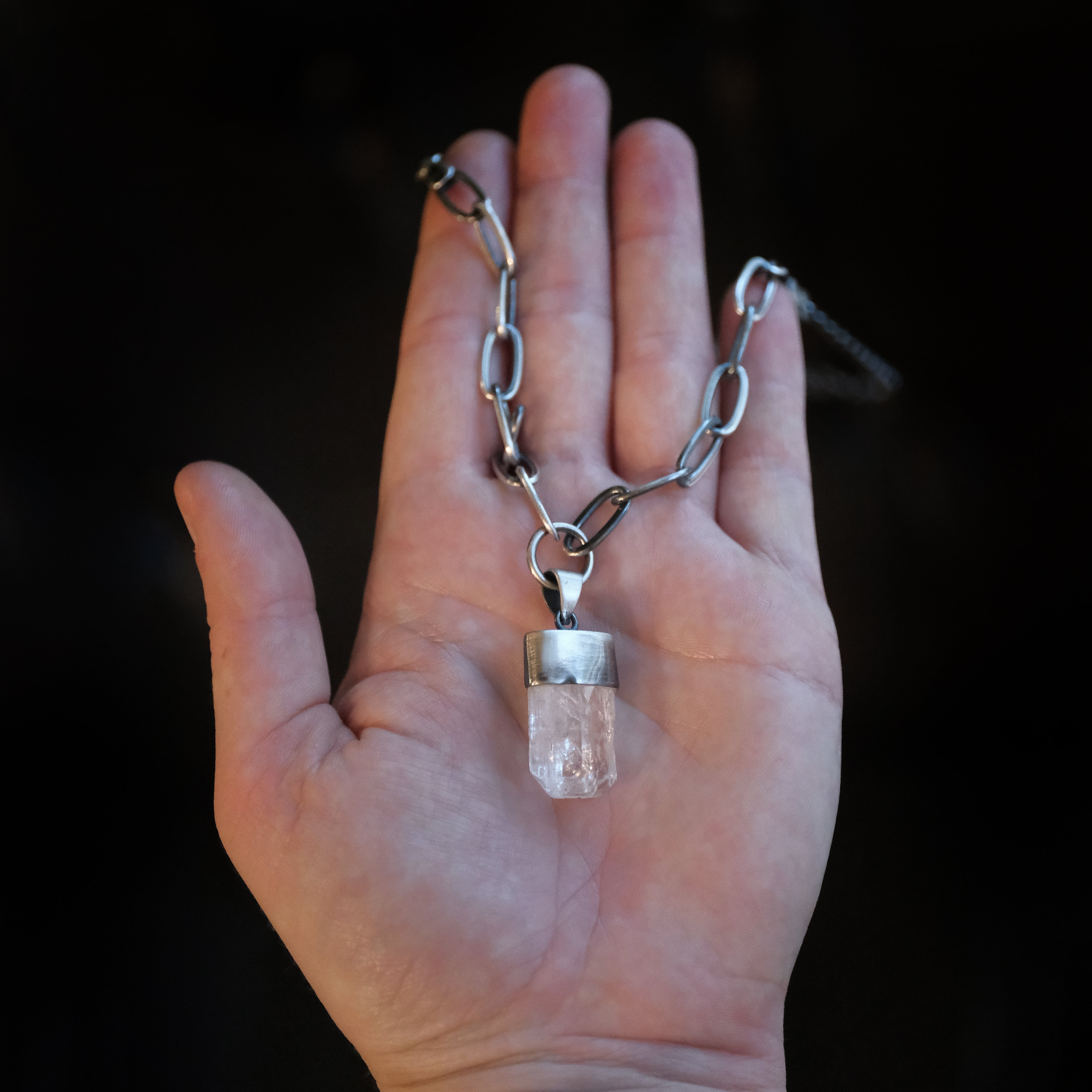 Sterling + Crystal Mystic Necklace - One of a Kind