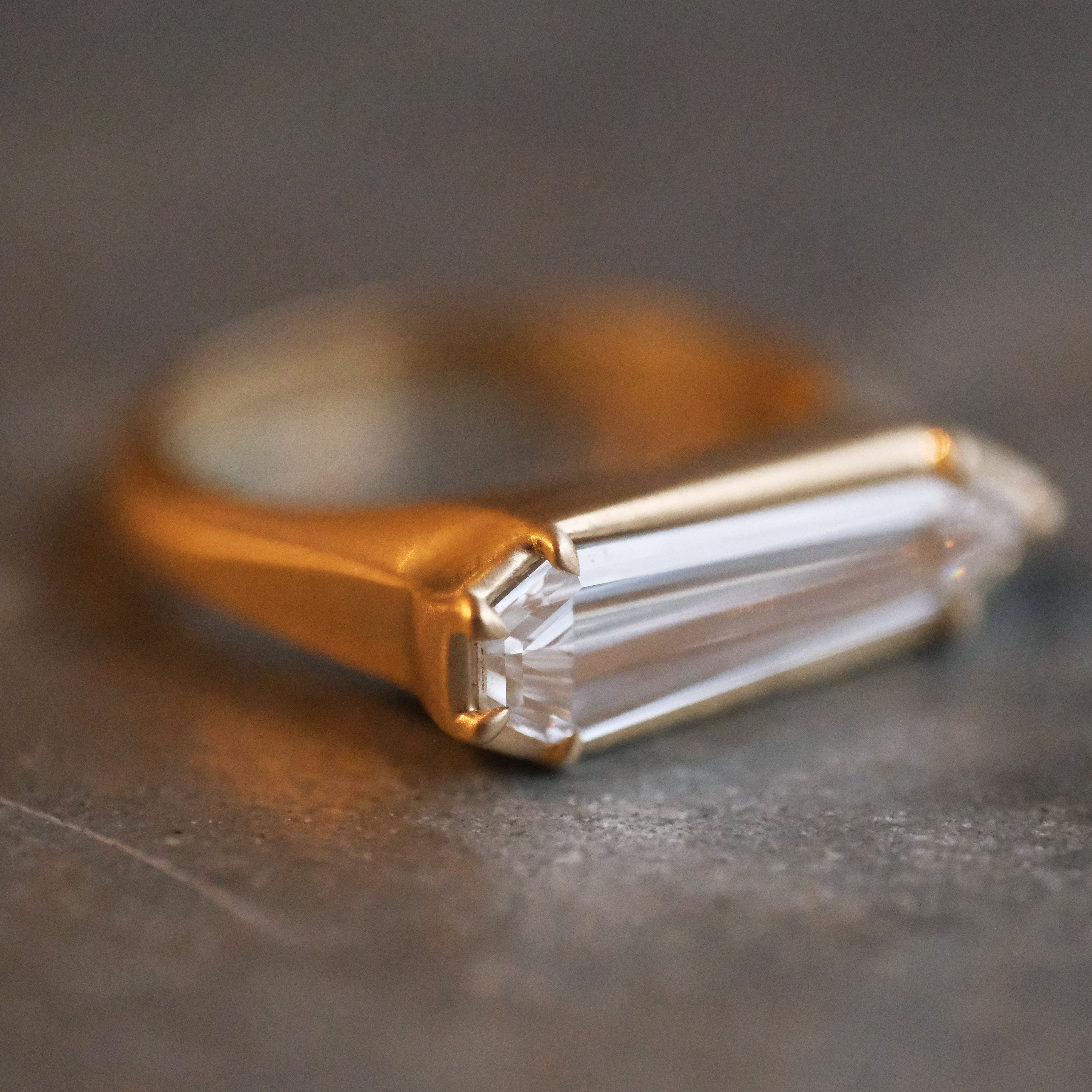 14k + Lab Diamond Nyx Ring