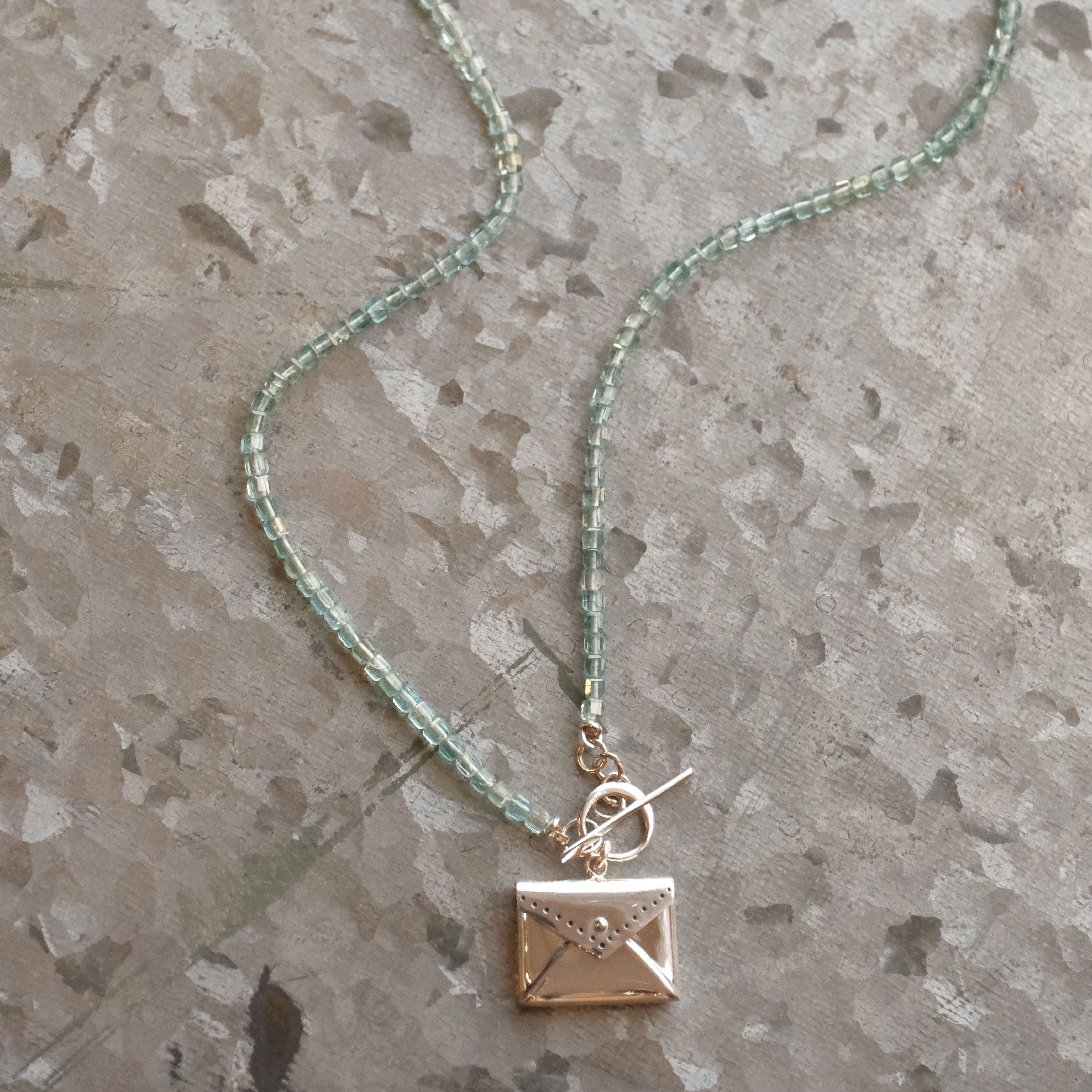 Love Letter Apatite Necklace