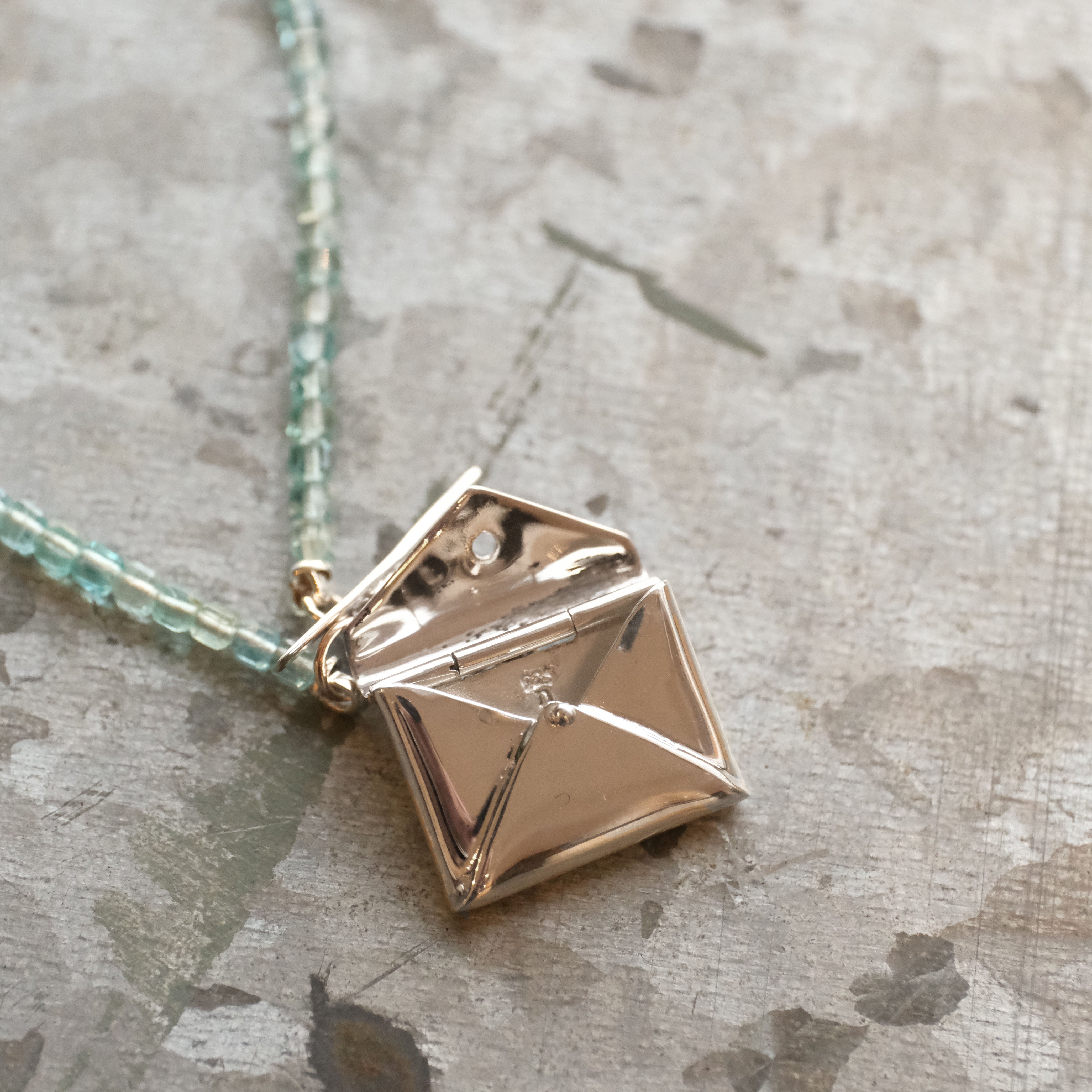 Love Letter Apatite Necklace