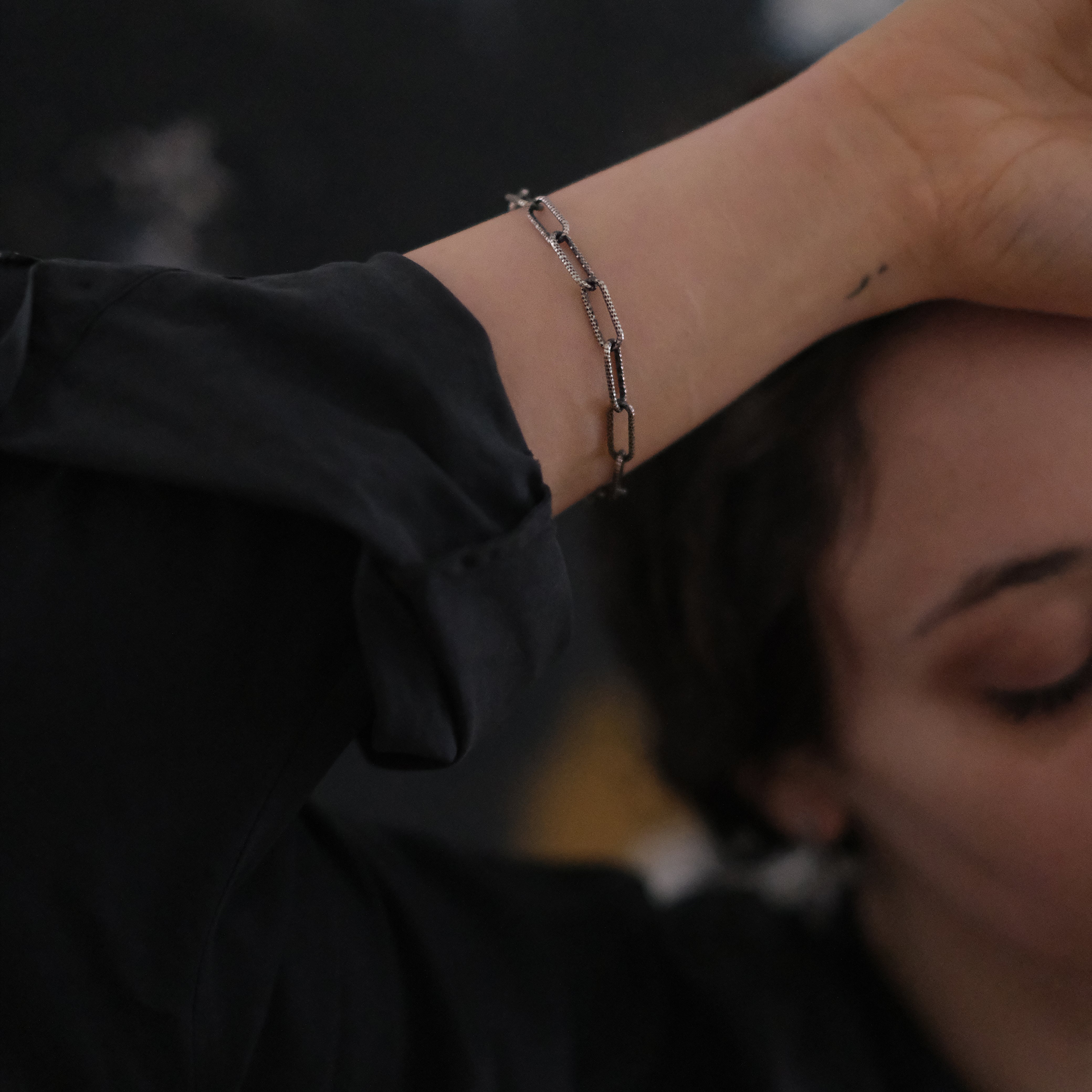 Sterling Atacama Chain Bracelet