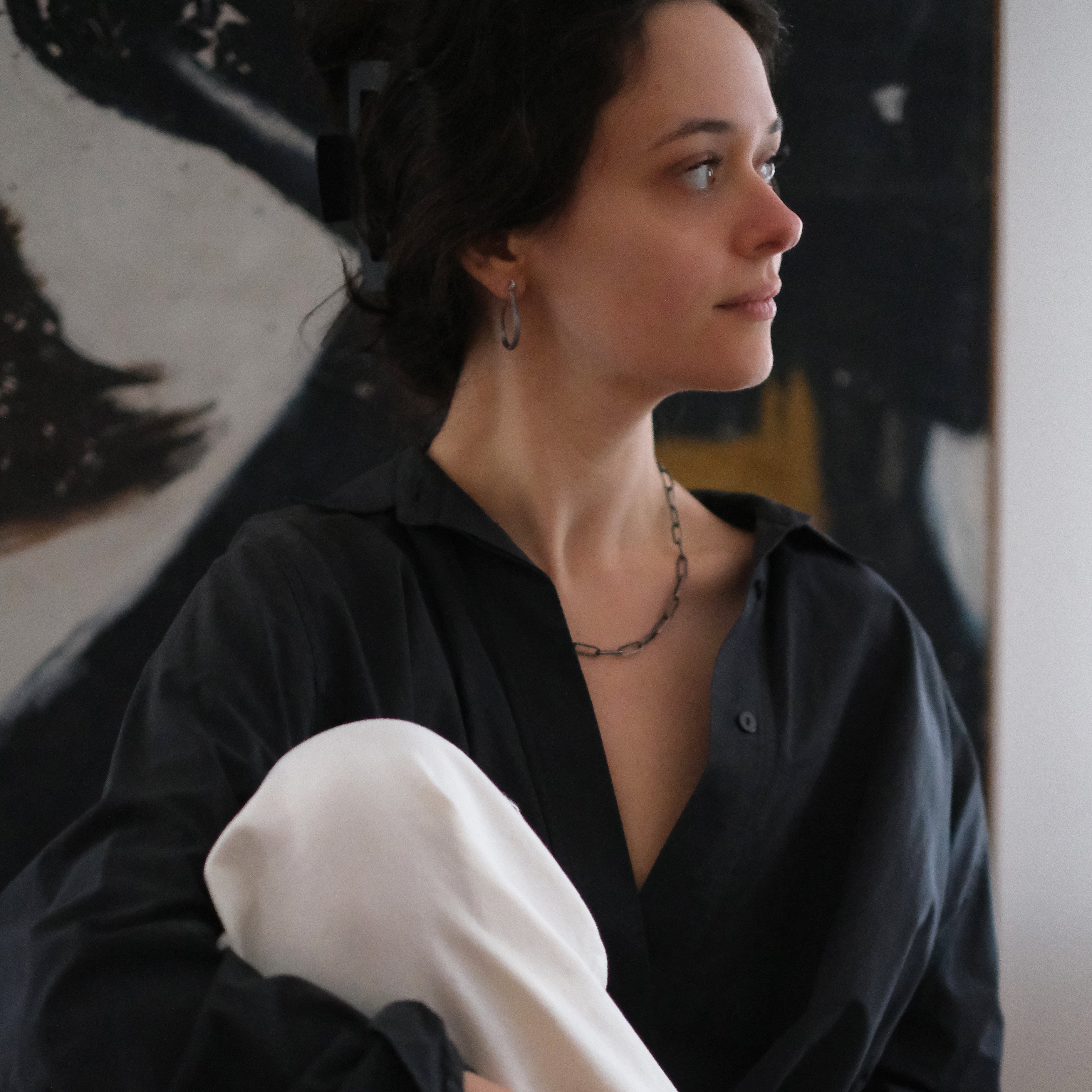 Sterling Atacama Chain Necklace