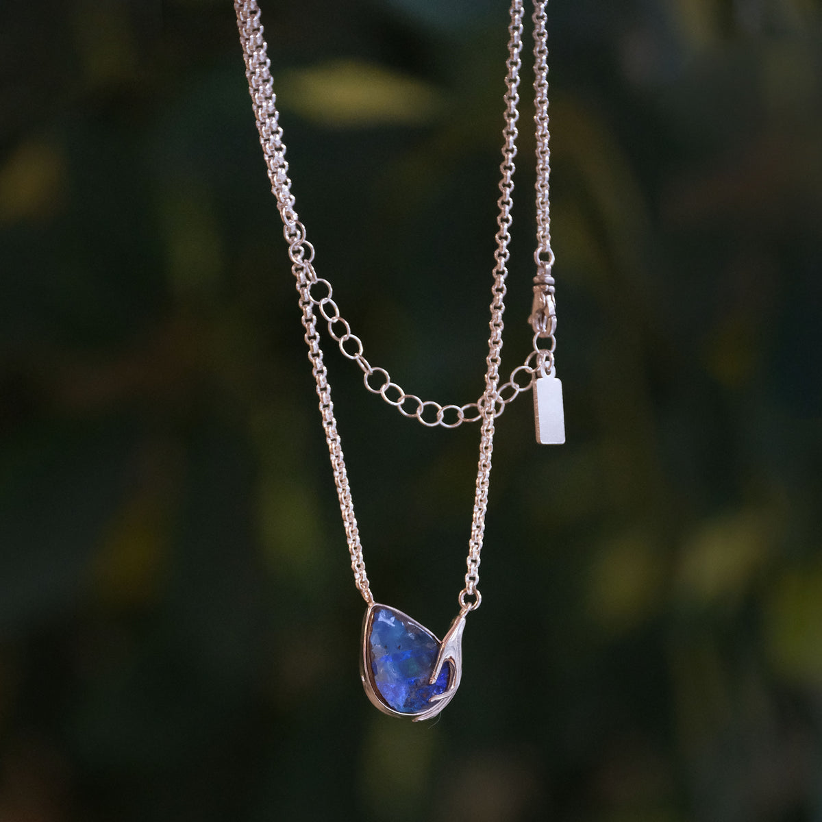 Australian Opal Mercy Necklace - One of a Kind