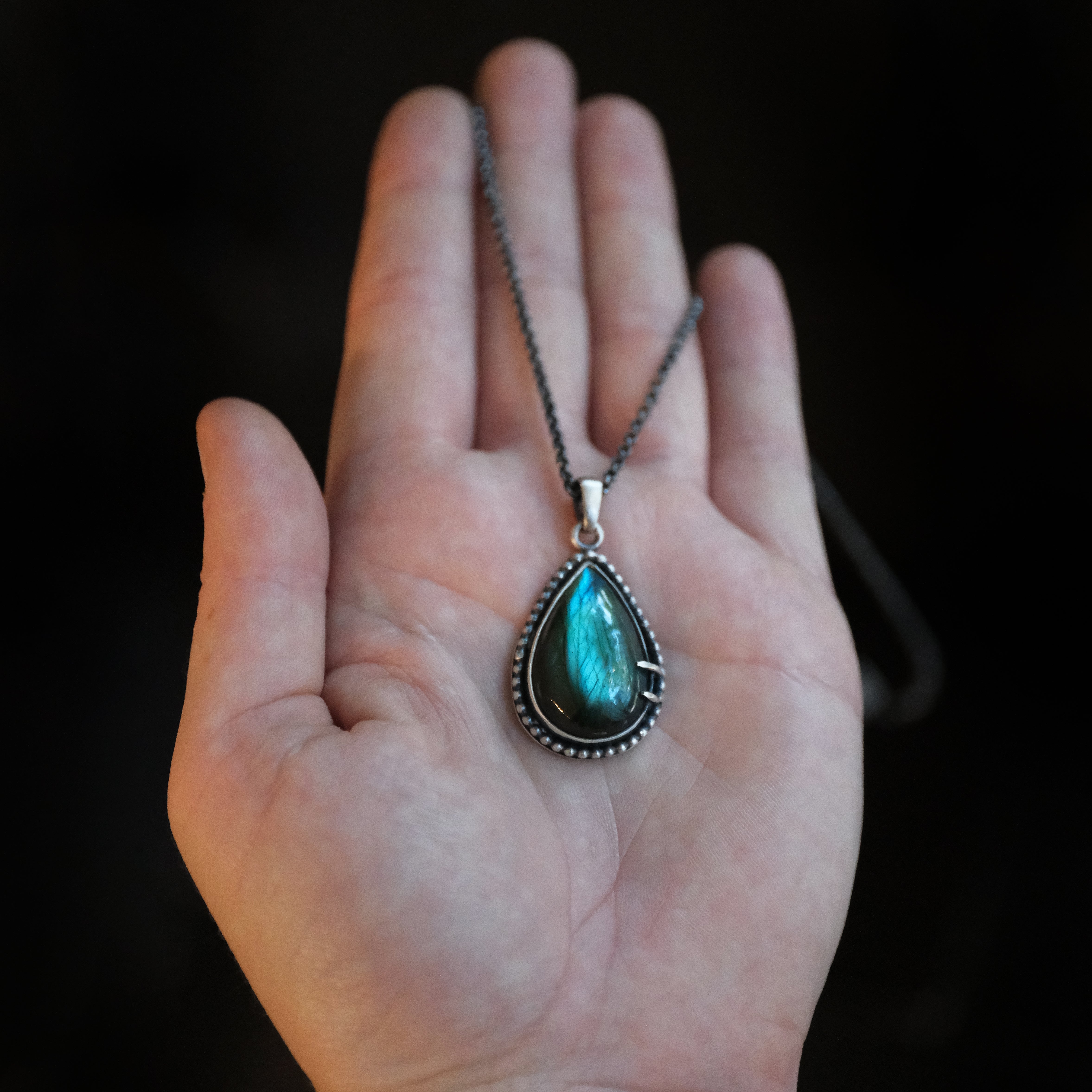 Labradorite Talona Necklace - One of a Kind