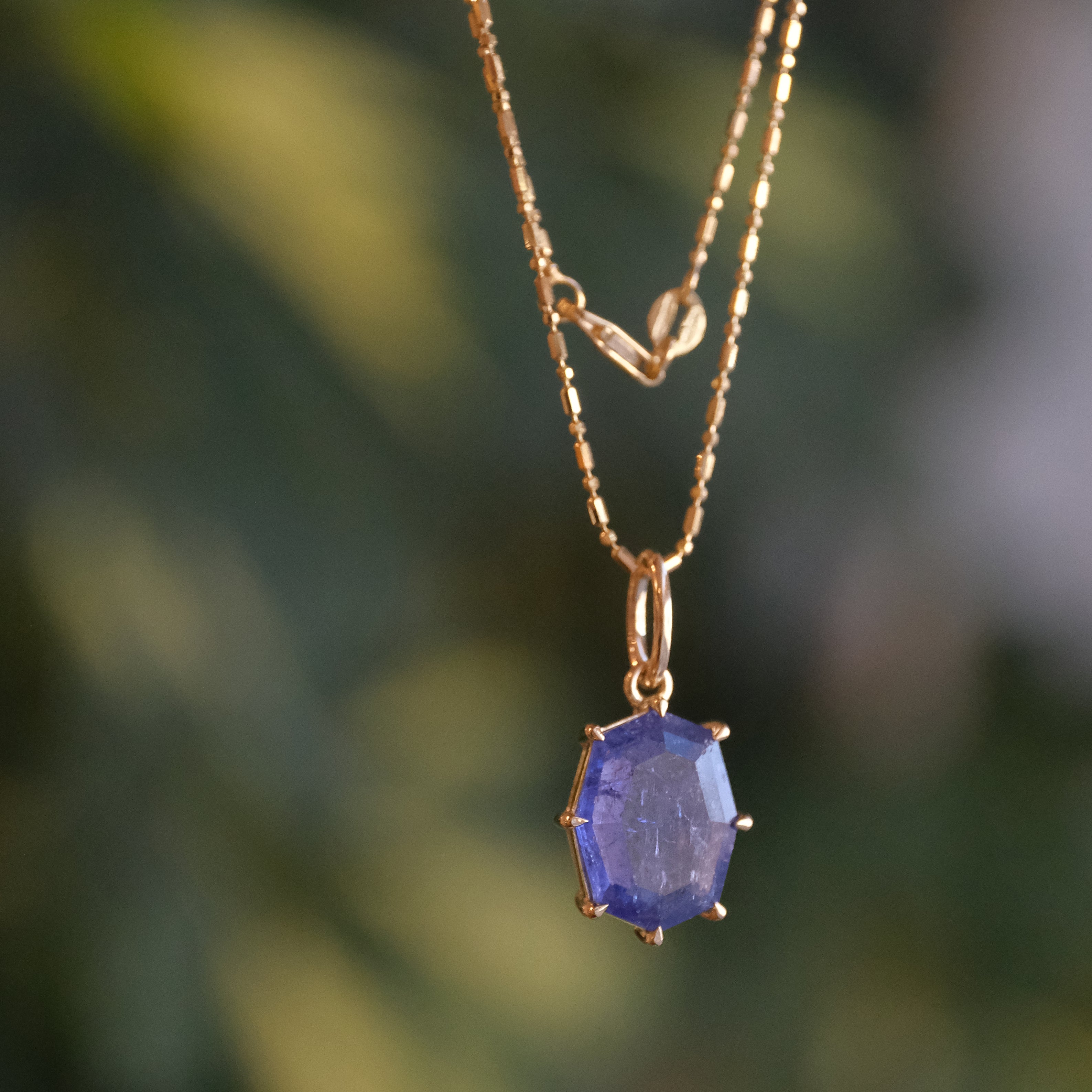 14k + Tanzanite Astrea Necklace - One of a Kind