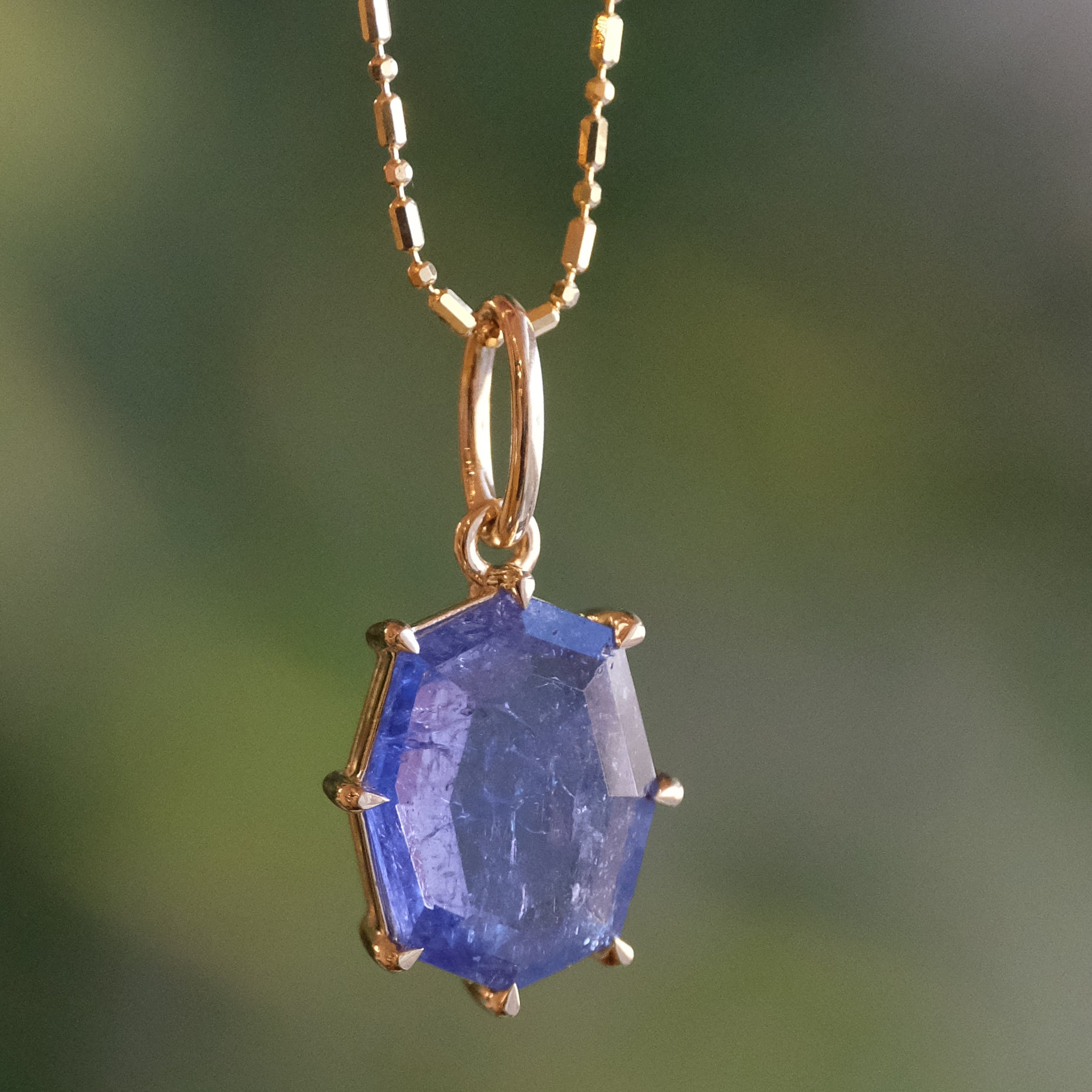 14k + Tanzanite Astrea Necklace - One of a Kind