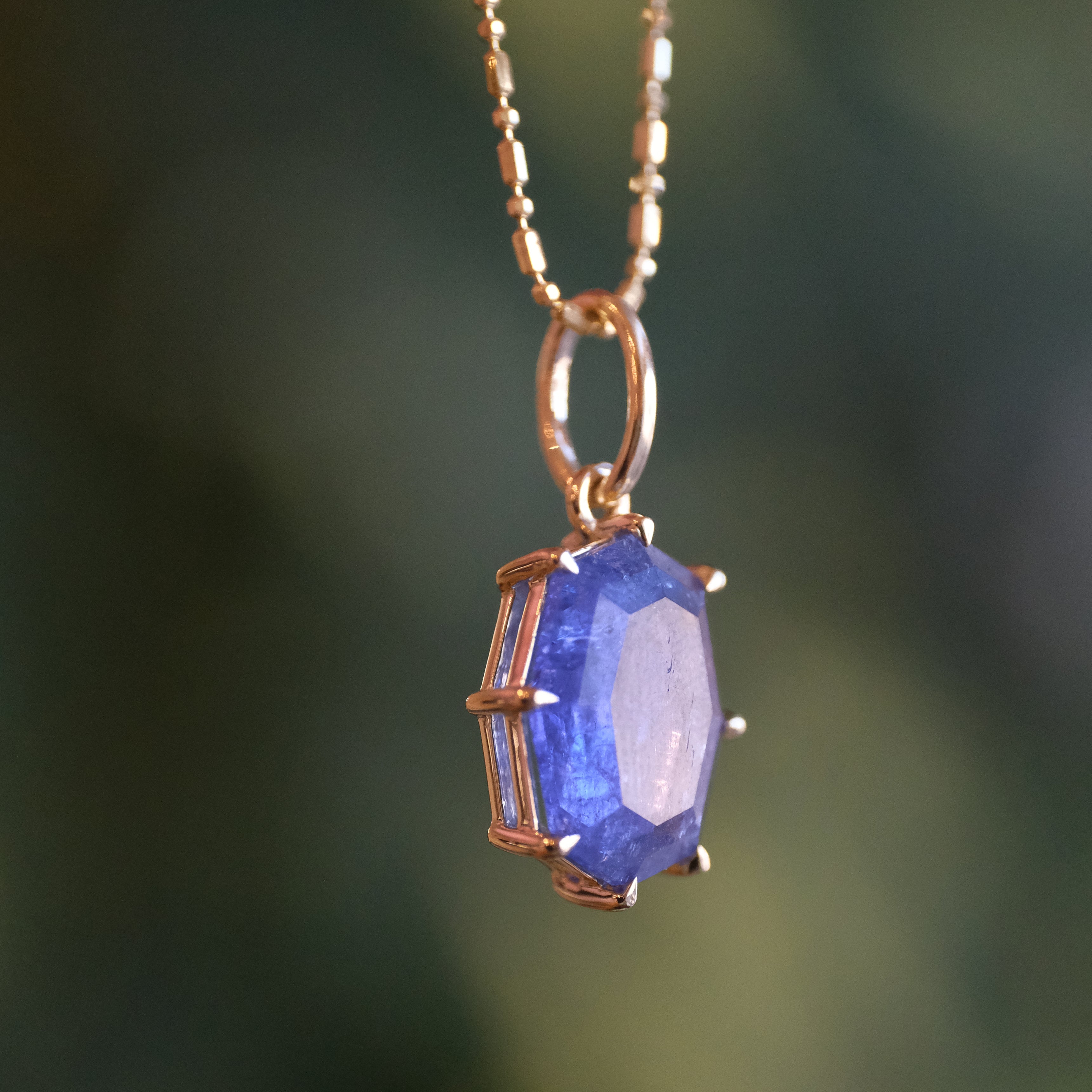 14k + Tanzanite Astrea Necklace - One of a Kind