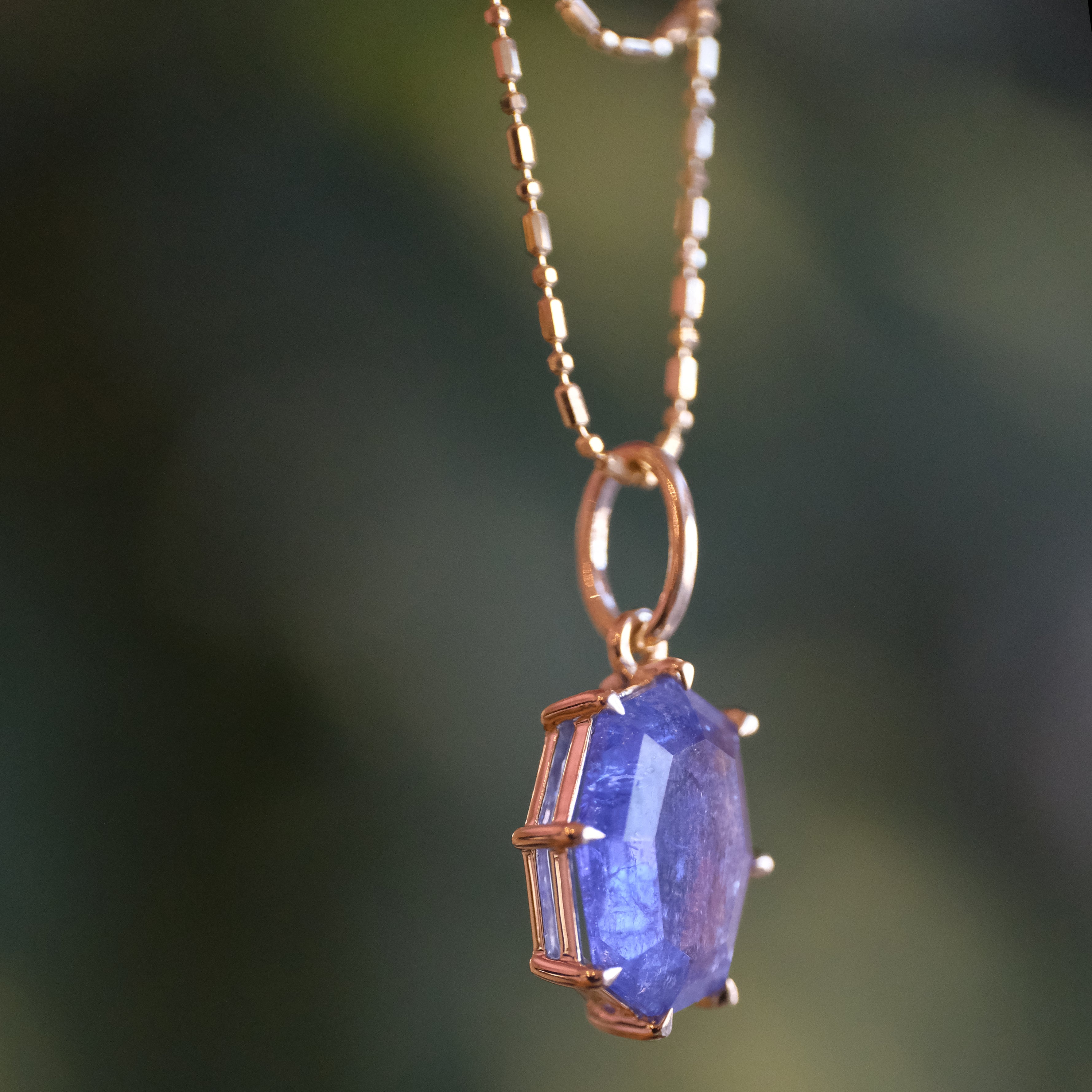 14k + Tanzanite Astrea Necklace - One of a Kind