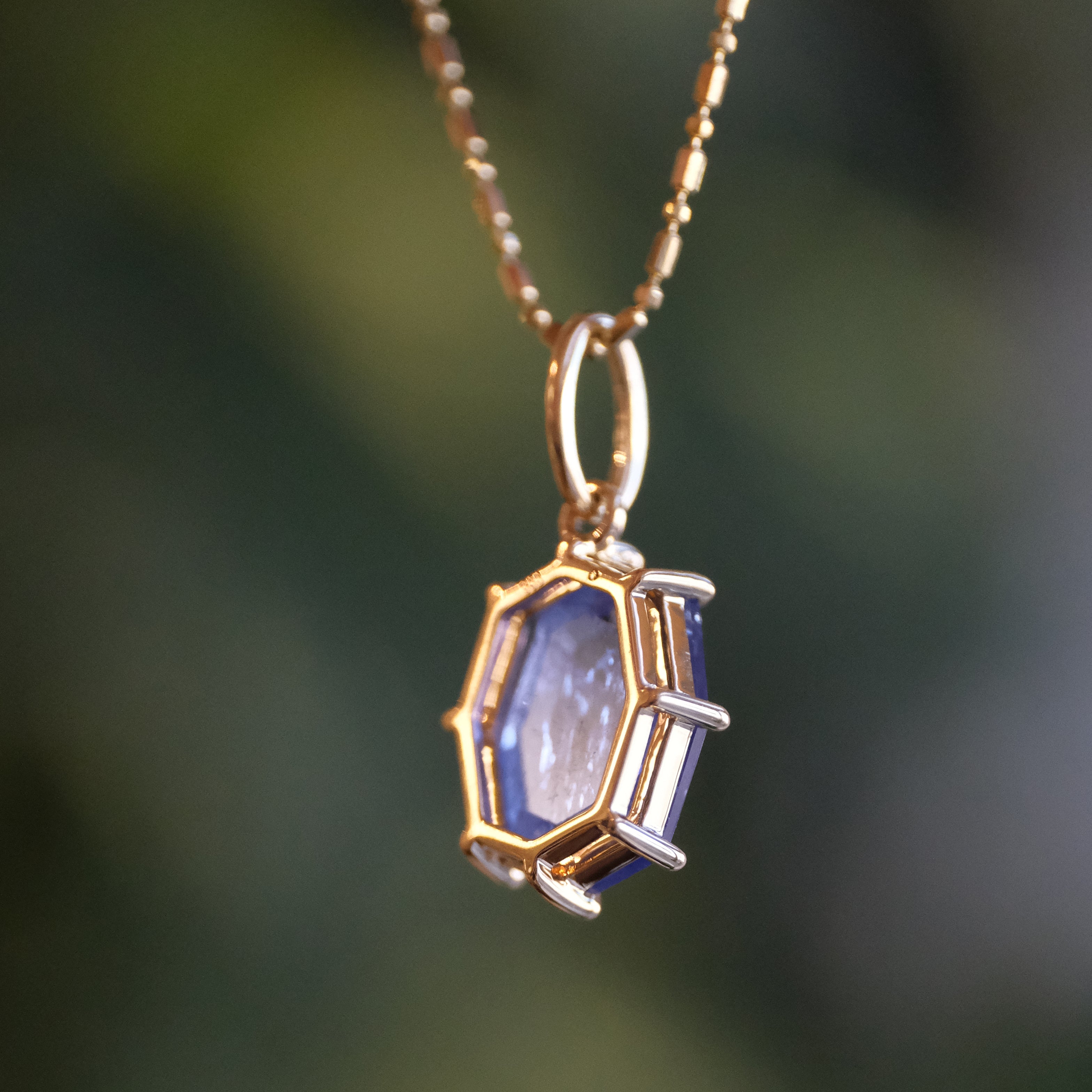 14k + Tanzanite Astrea Necklace - One of a Kind