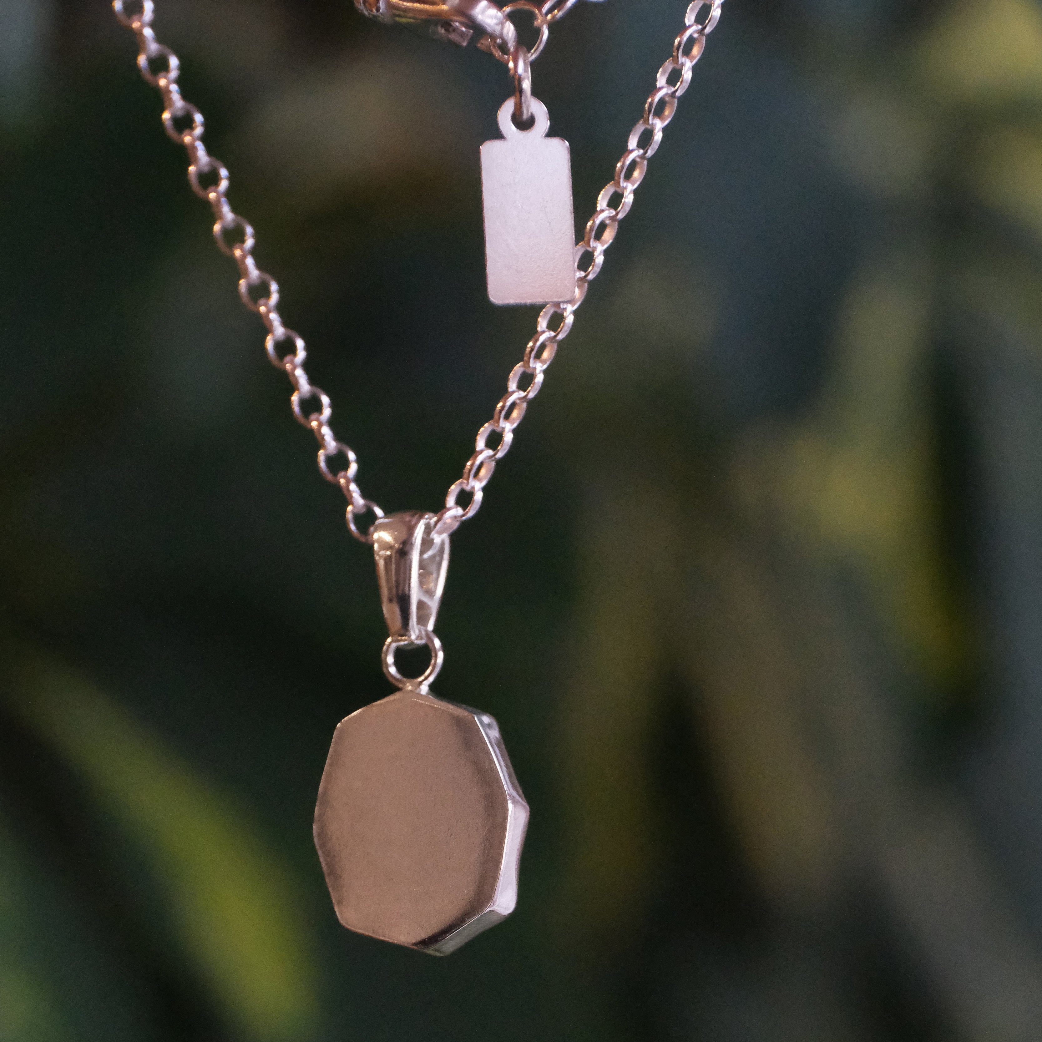 Peruvian Opal Portrait Necklace - One of a Kind