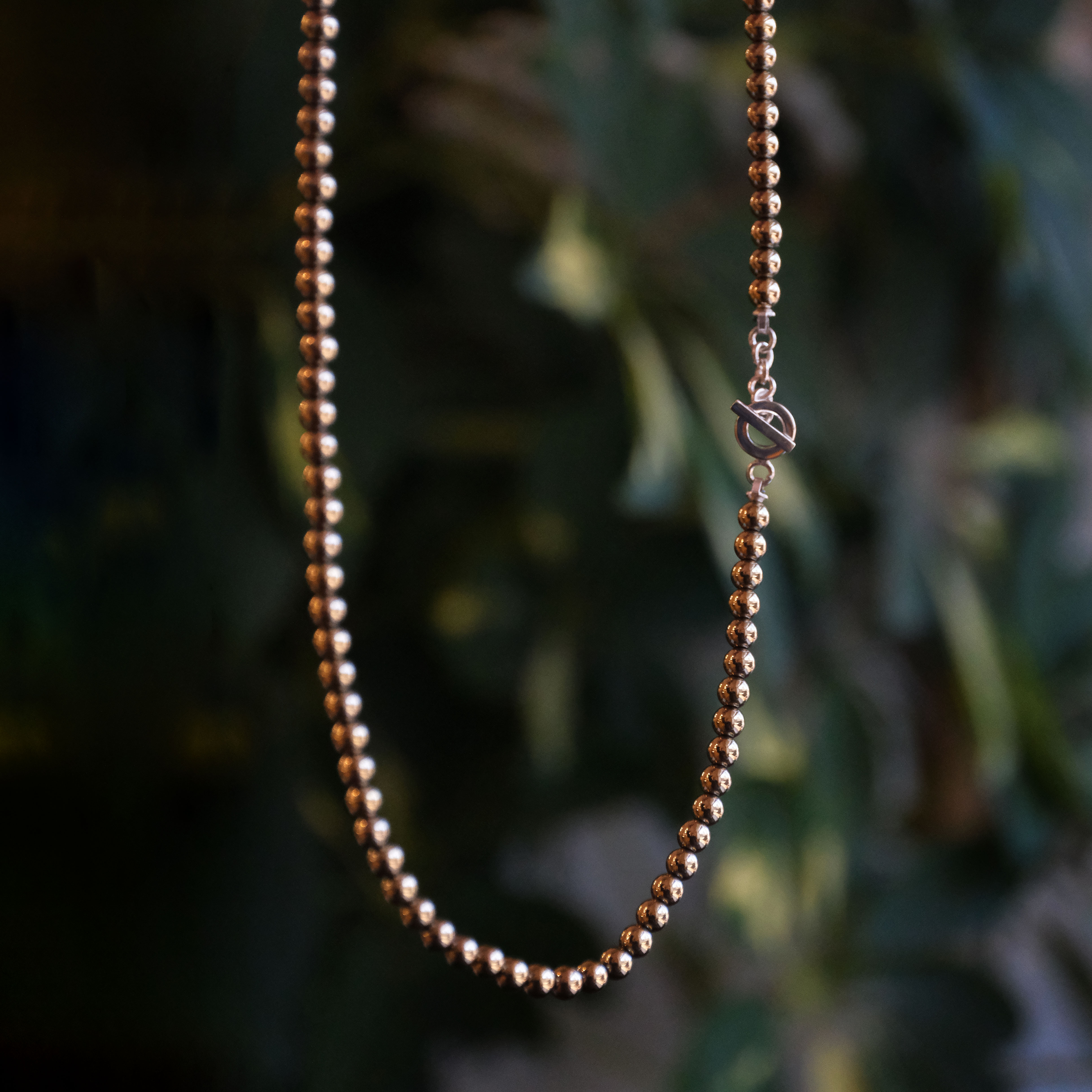 Pyrite + Sterling Confusion Necklace