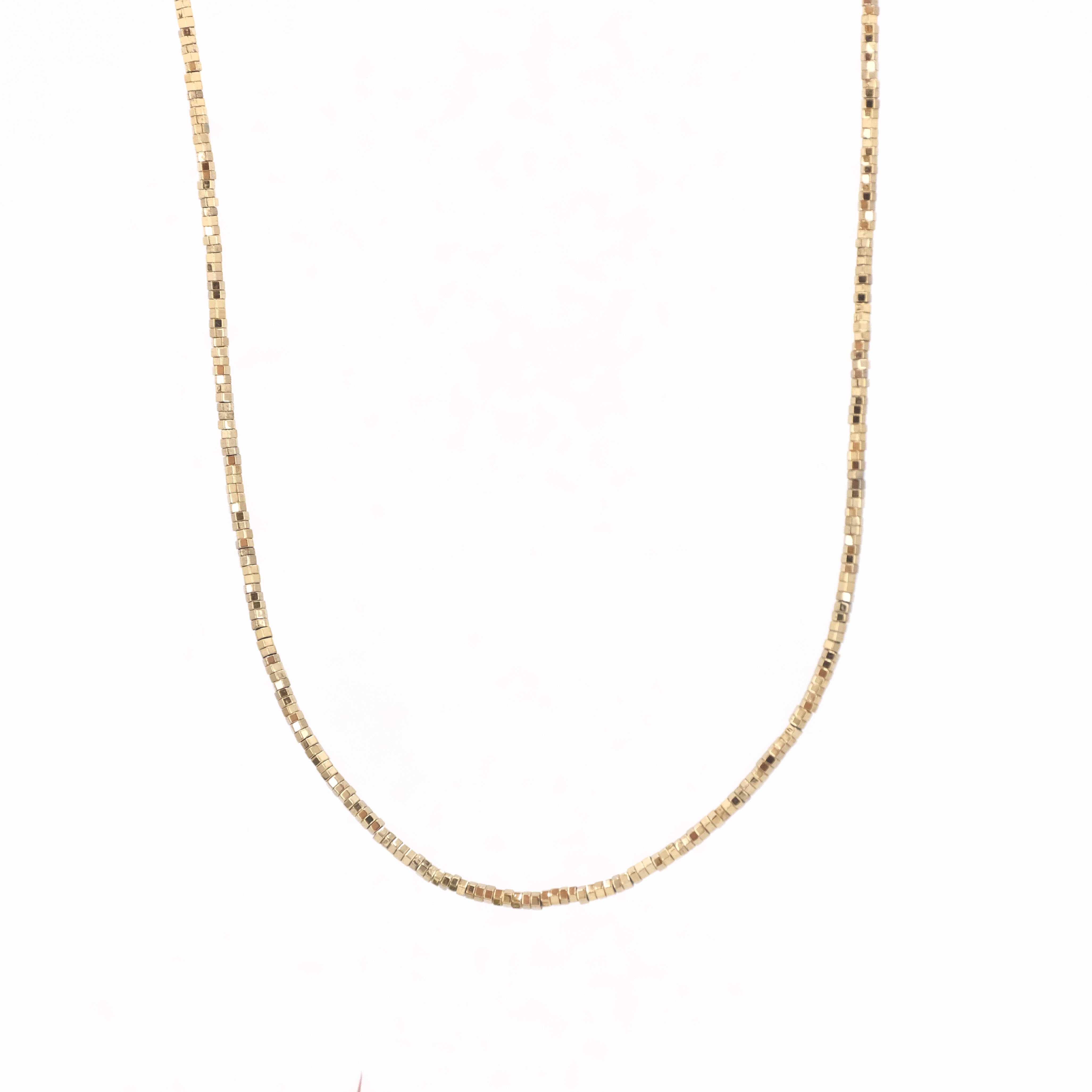 Tranquil Pyrite Necklace