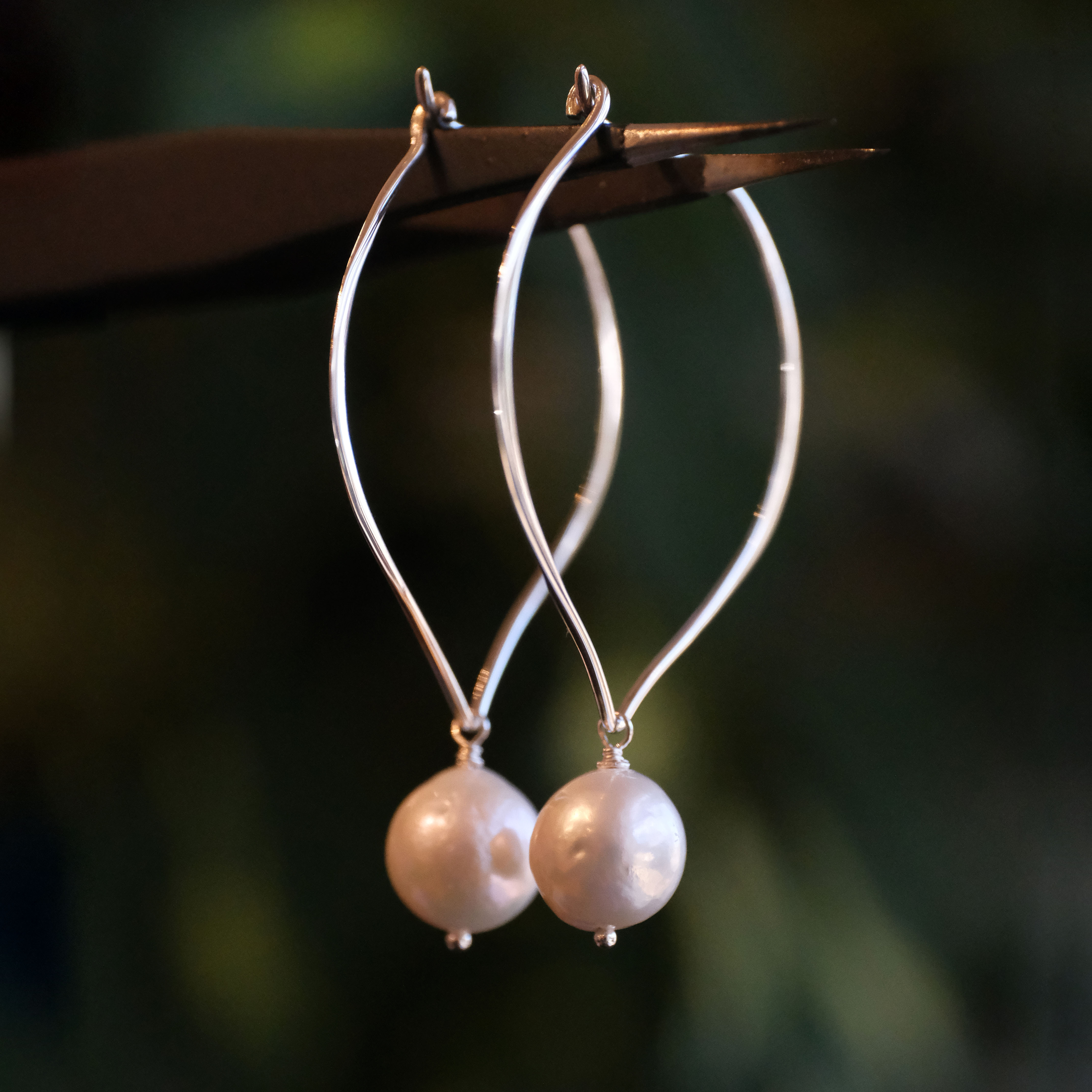 Zu Zu Pearl Hoops