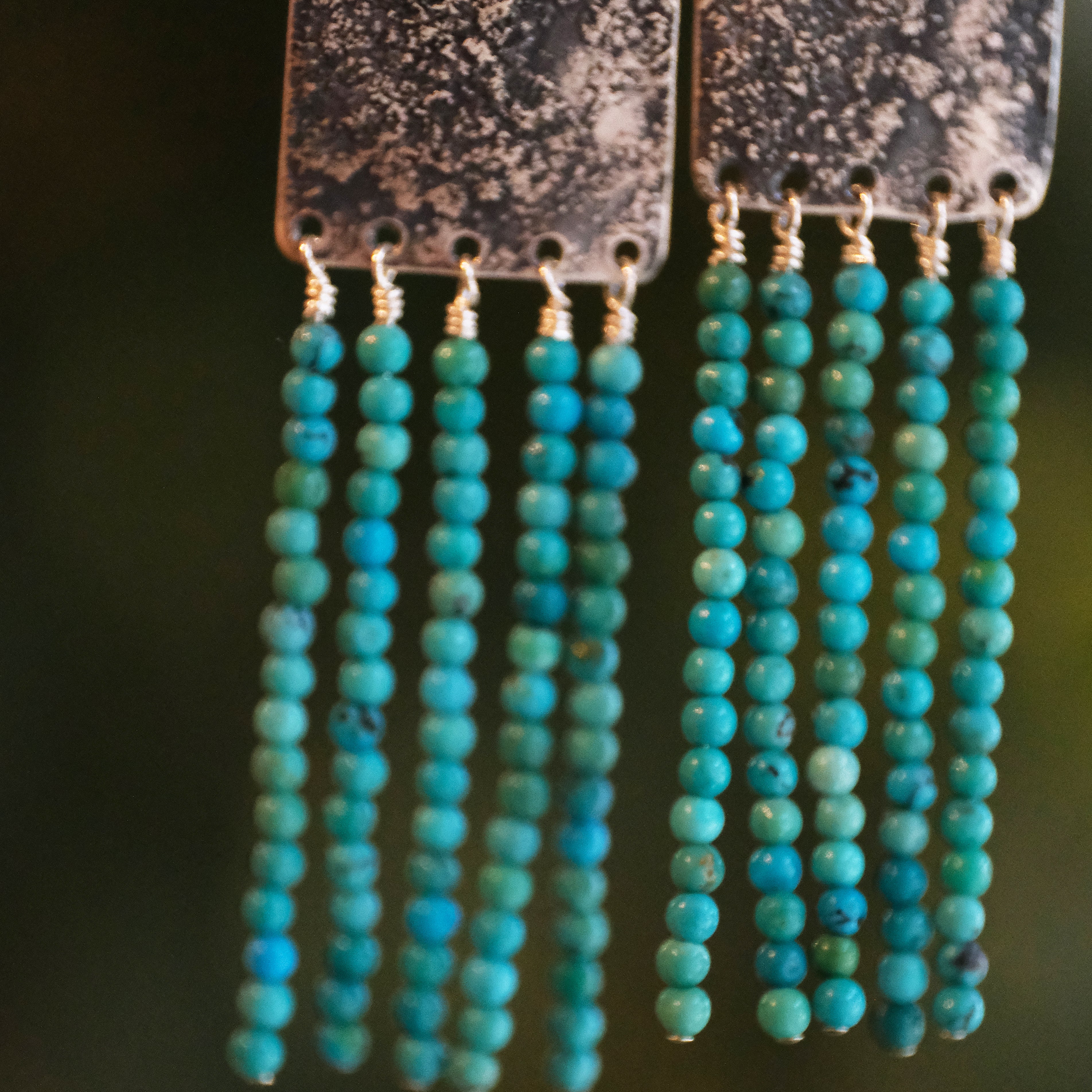 Sonoran Sunrise Turquoise Earrings - One of a Kind