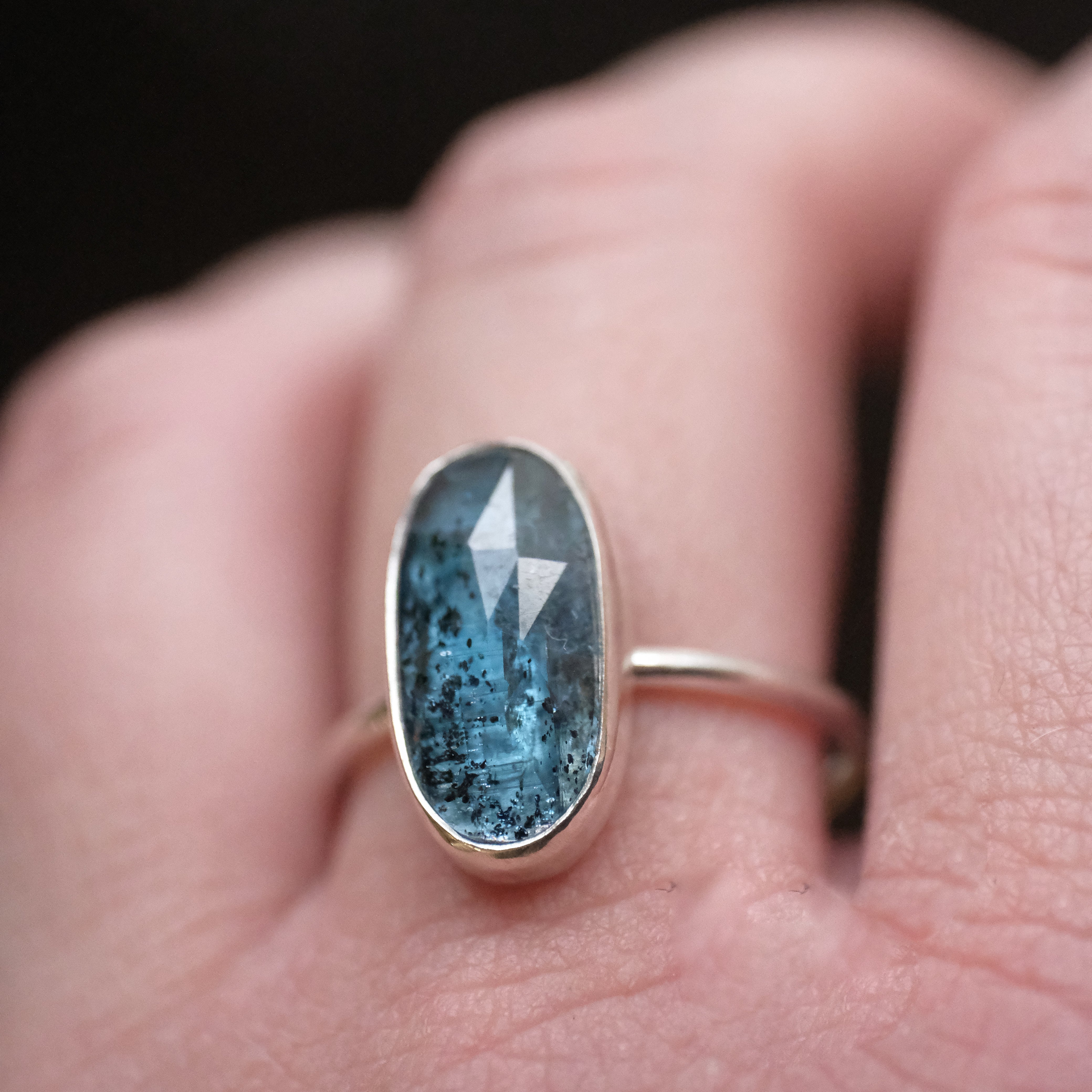Kyanite Chiquito Ring (Size 9) - One of a Kind
