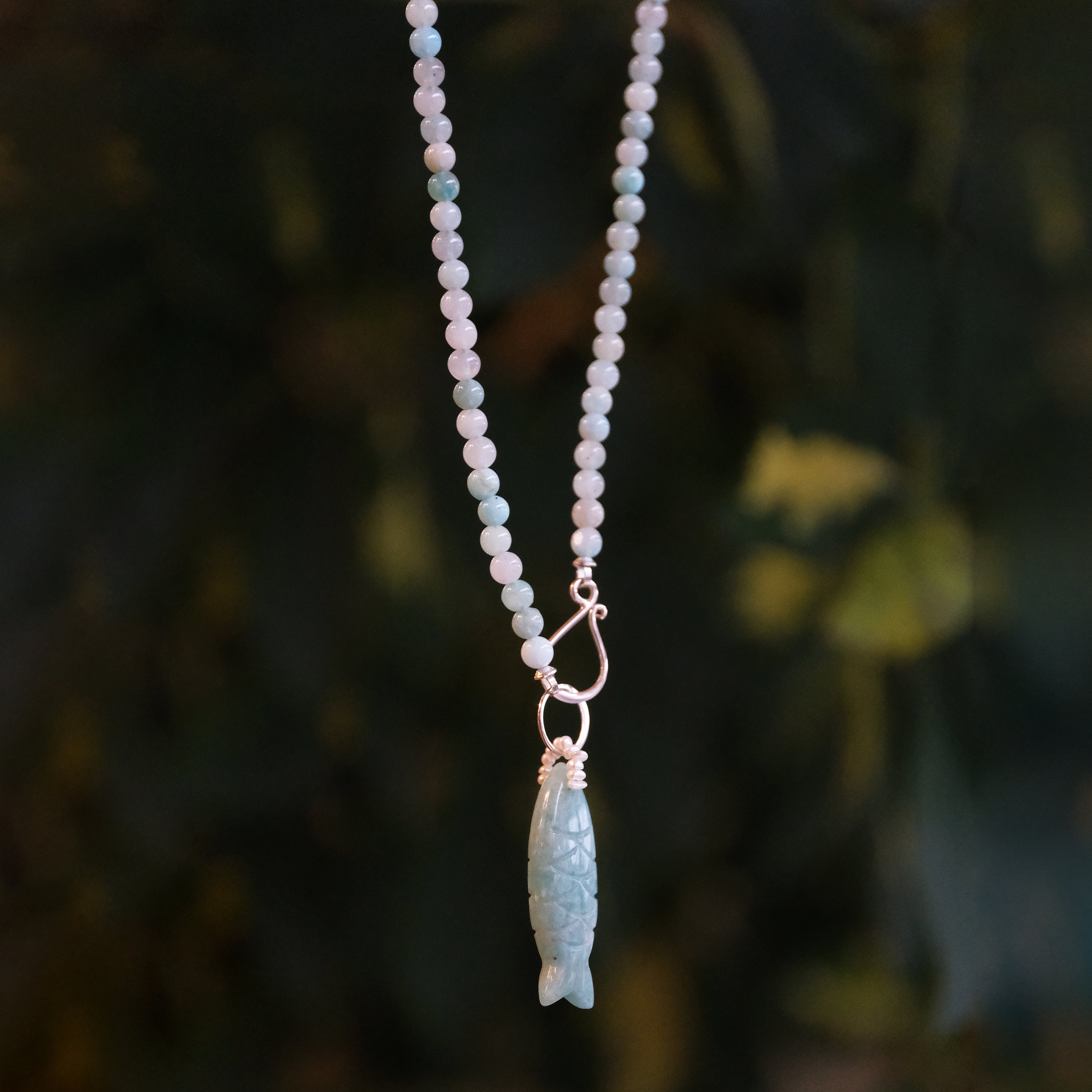 Minnow Amazonite Necklace - One of a Kind