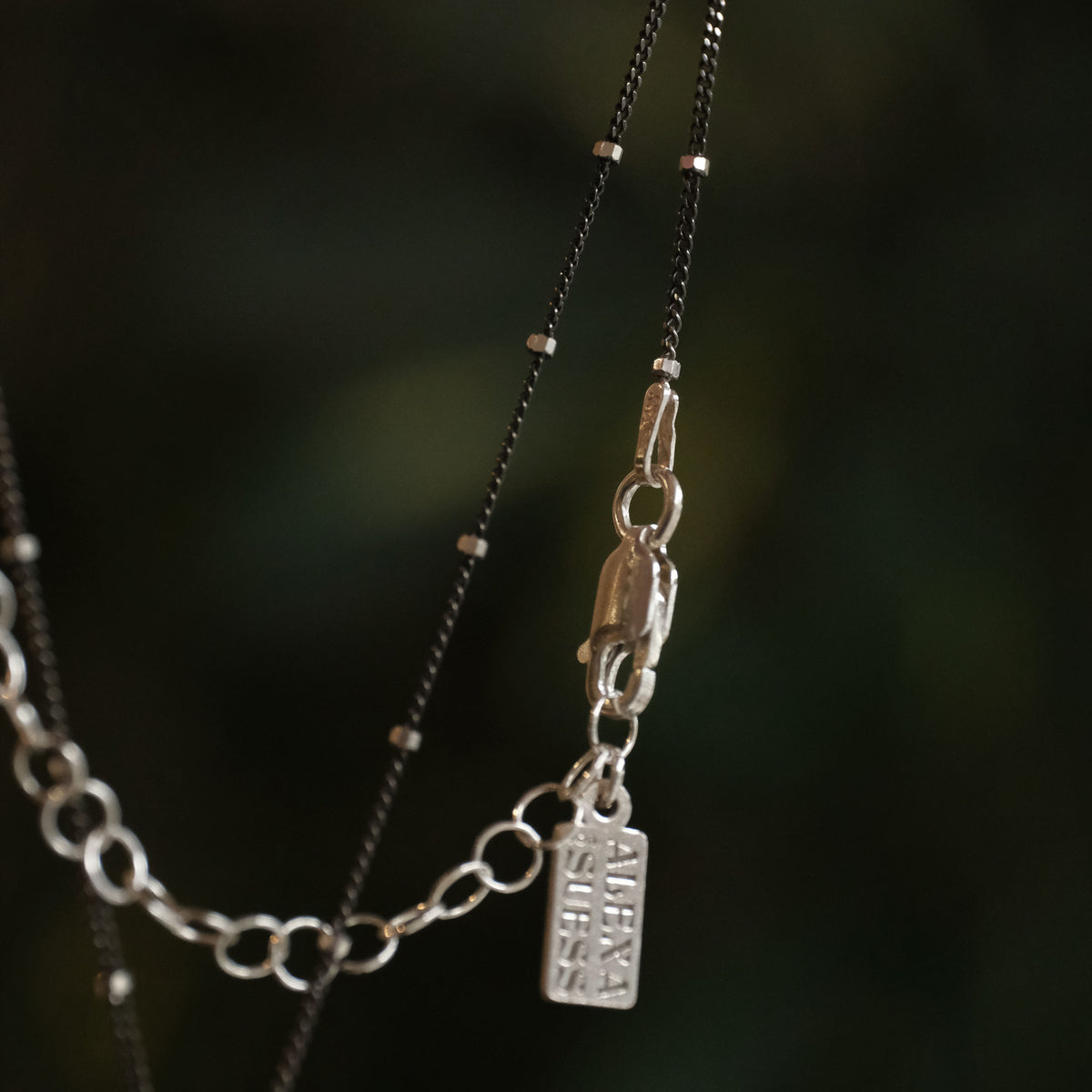 Pyrite + Sterling Galileo Necklace