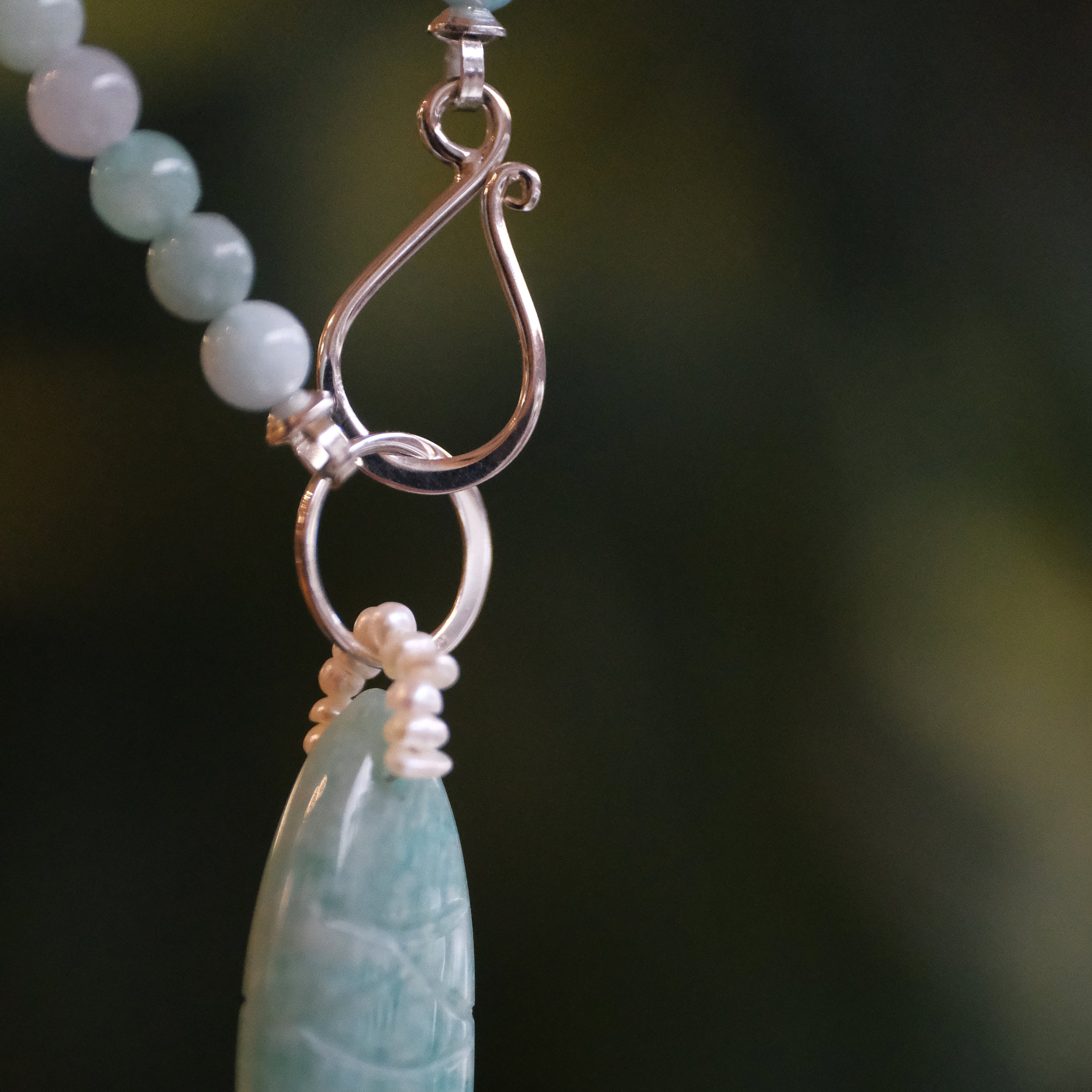 Minnow Amazonite Necklace - One of a Kind