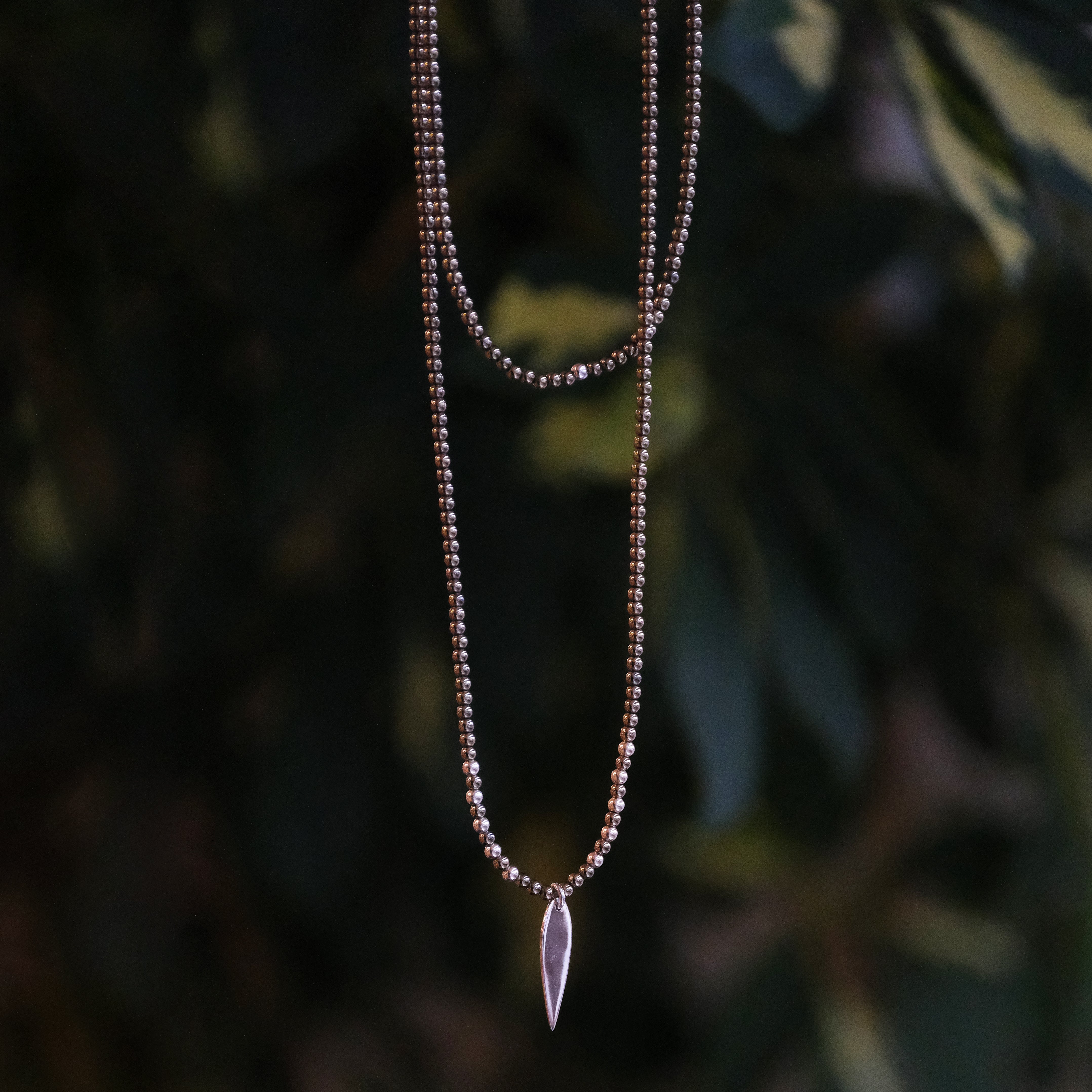 Zen Story Pyrite + Sterling Necklace - One of a Kind