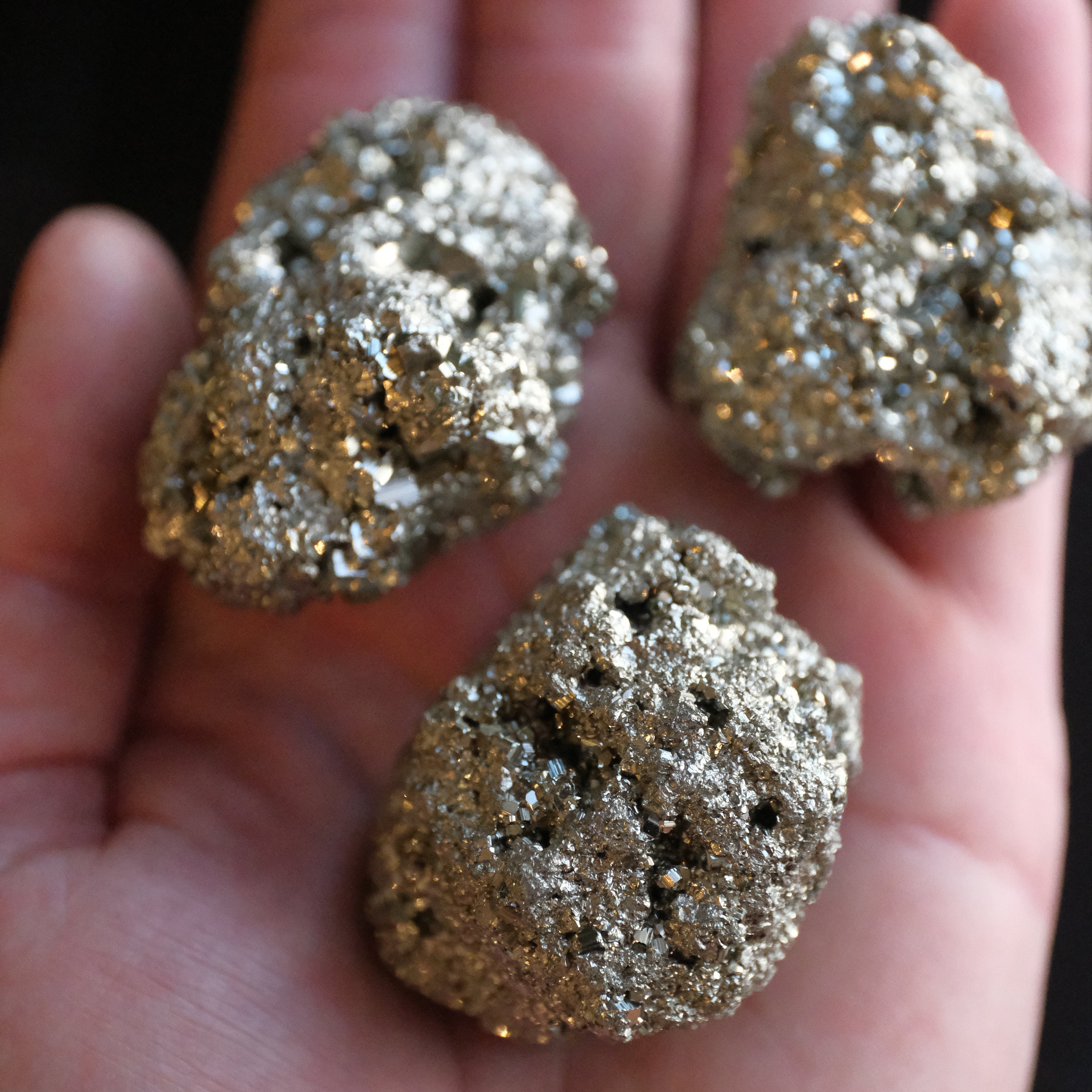 Mini Peruvian Pyrite Cluster