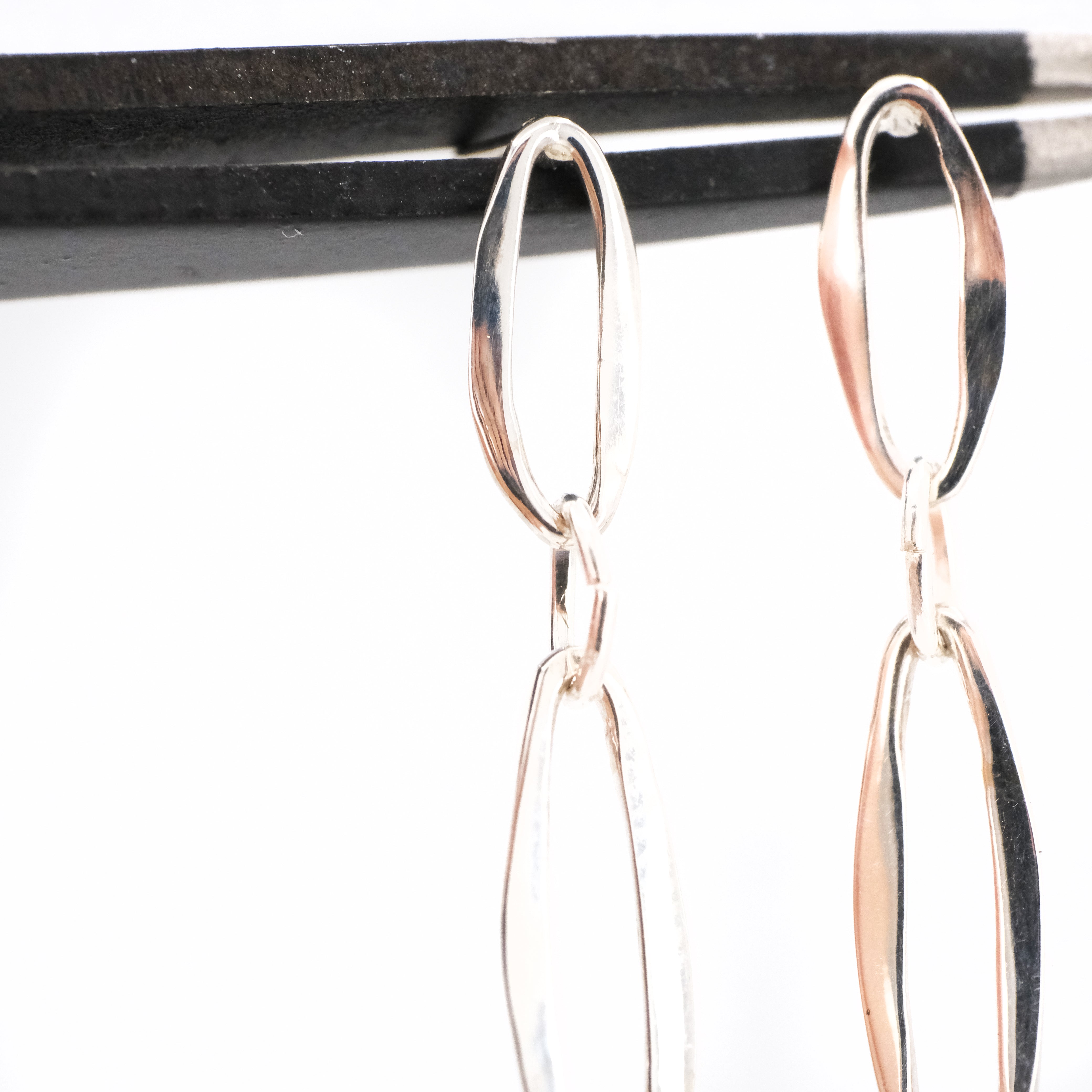 Ramble Chalcedony + Sterling Earrings - One of a Kind