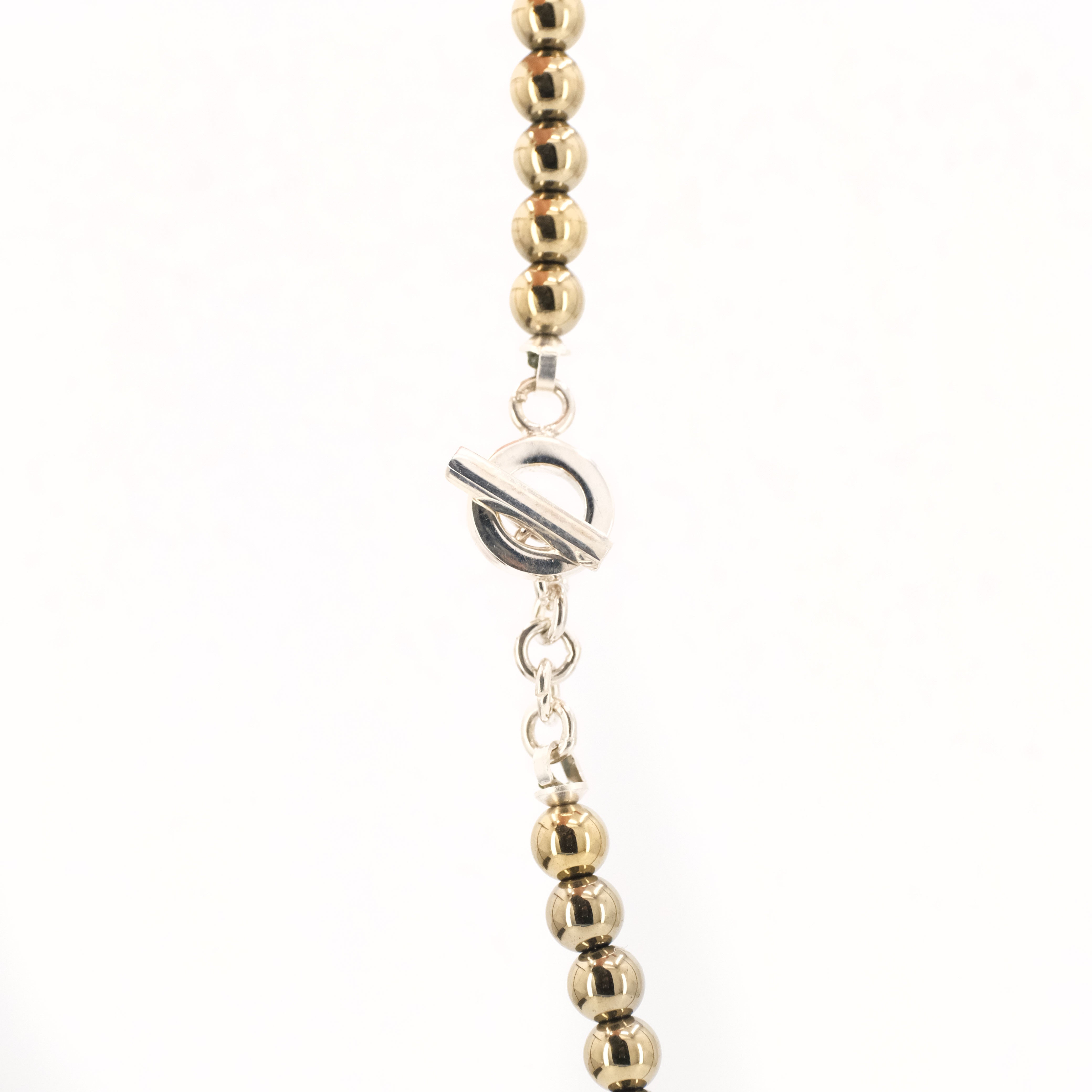 Pyrite + Sterling Confusion Necklace
