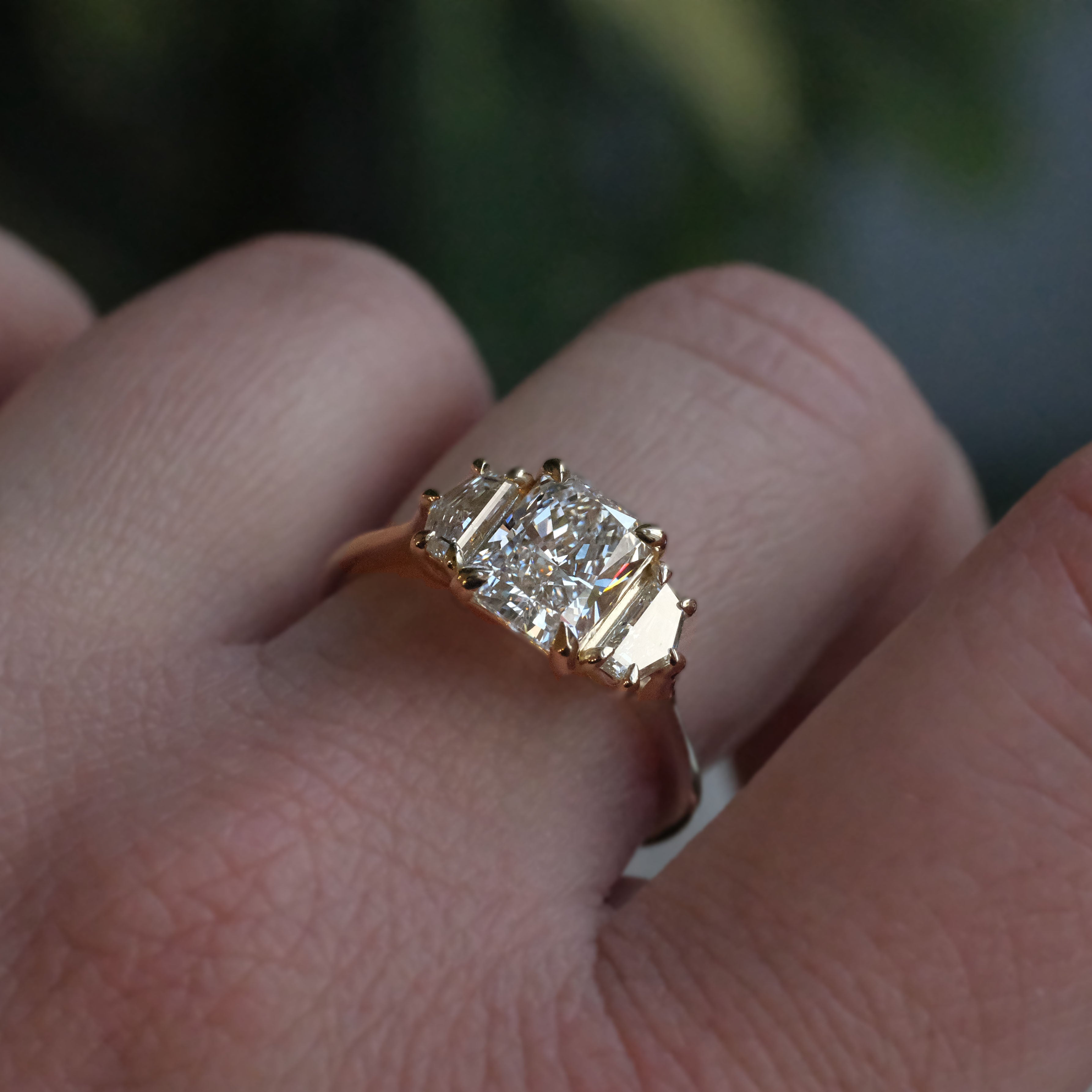 14k + Lab Diamond Adelia Ring