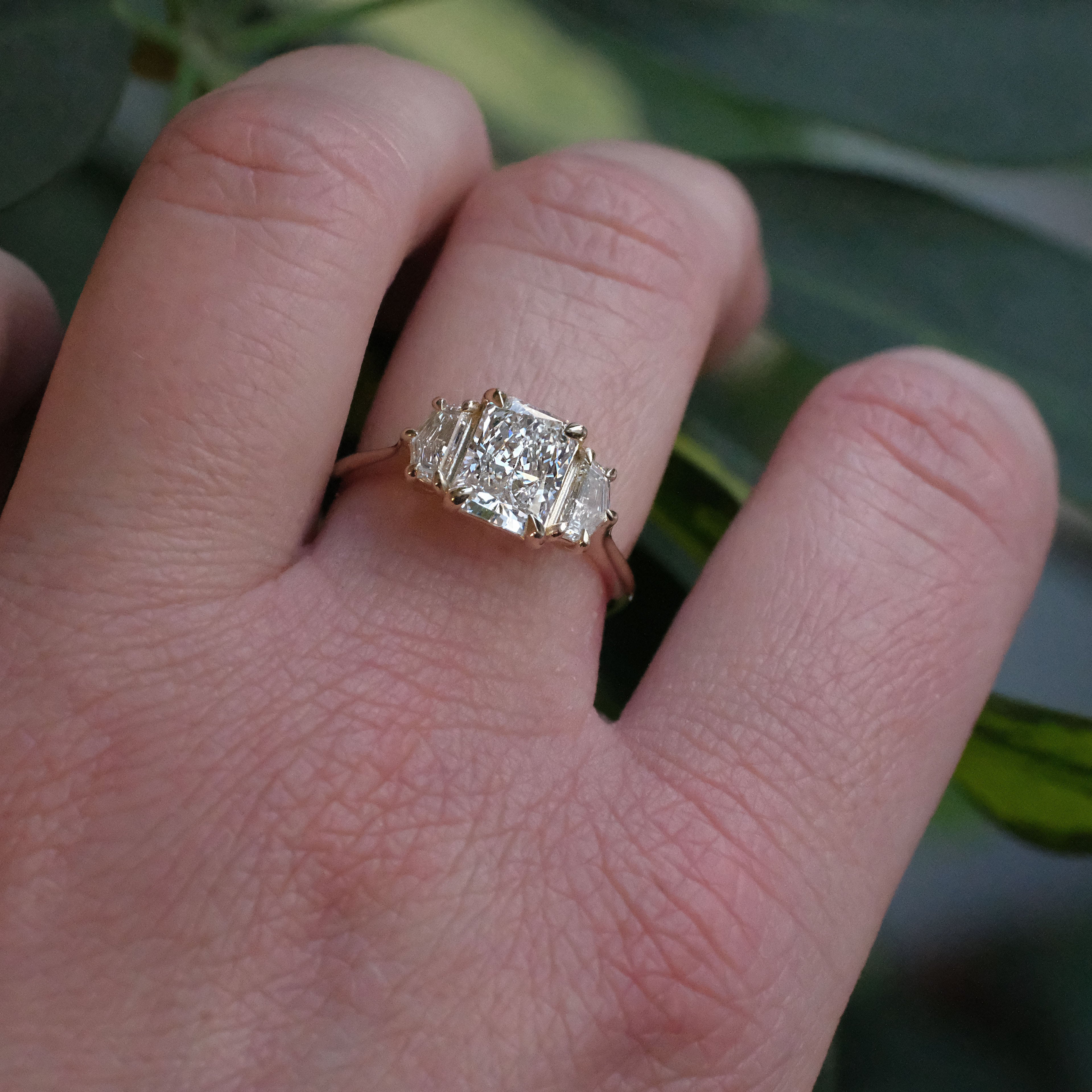 14k + Lab Diamond Adelia Ring