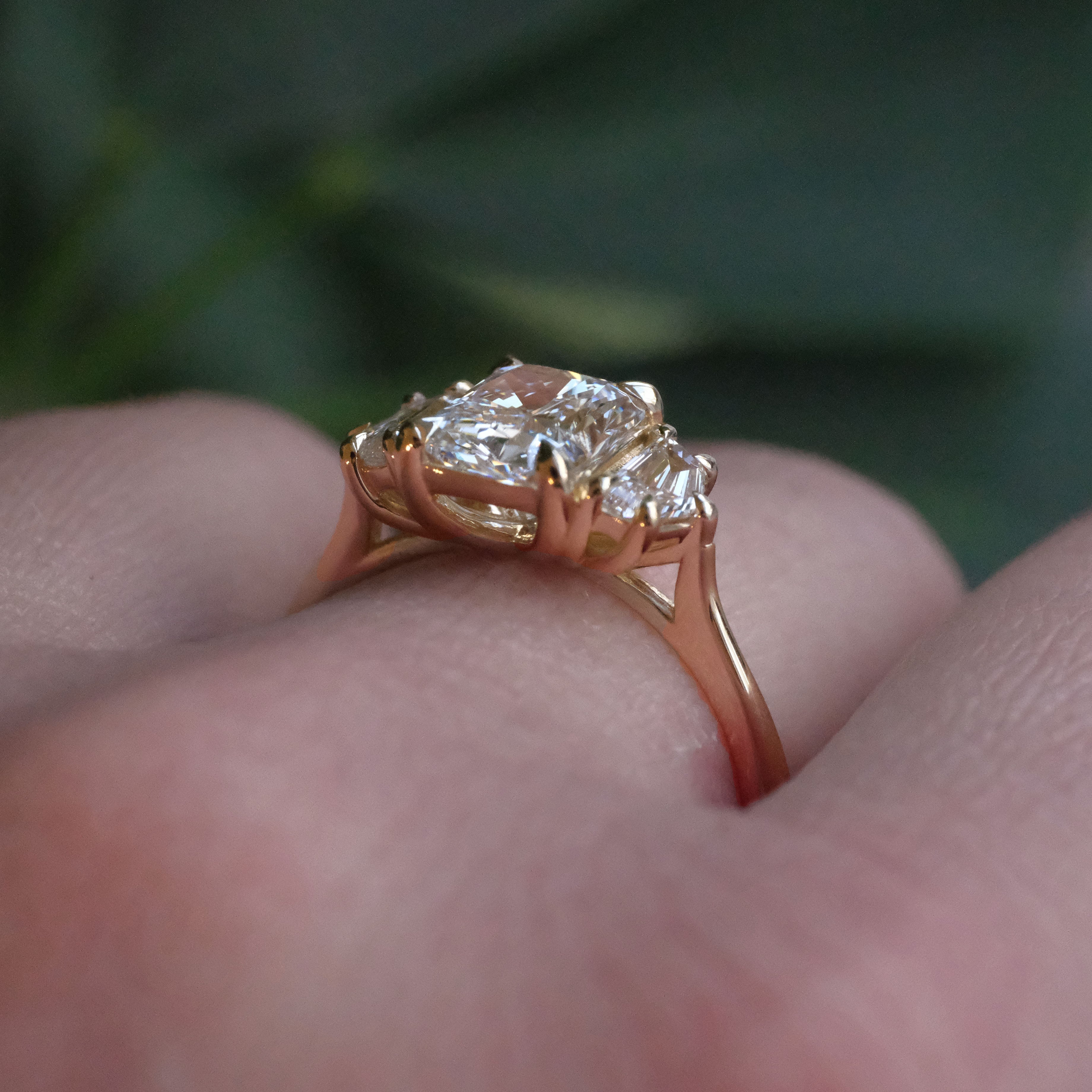 14k + Lab Diamond Adelia Ring
